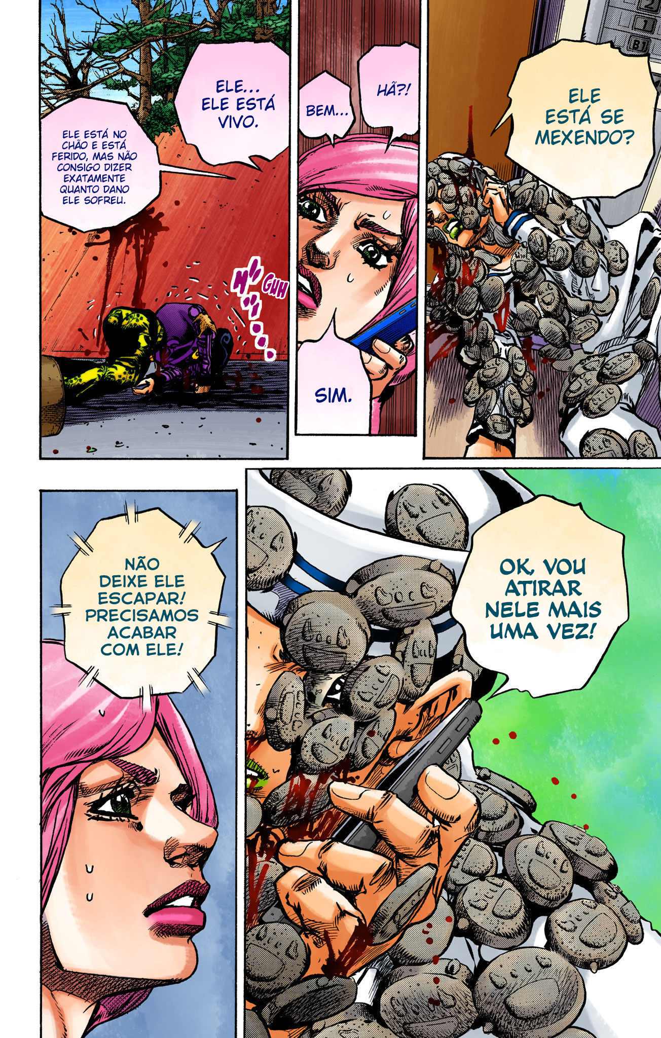 JoJo's Bizarre Adventure, Part 8: JoJolion - Digital Colored Comics Capítulo 106 Página 16