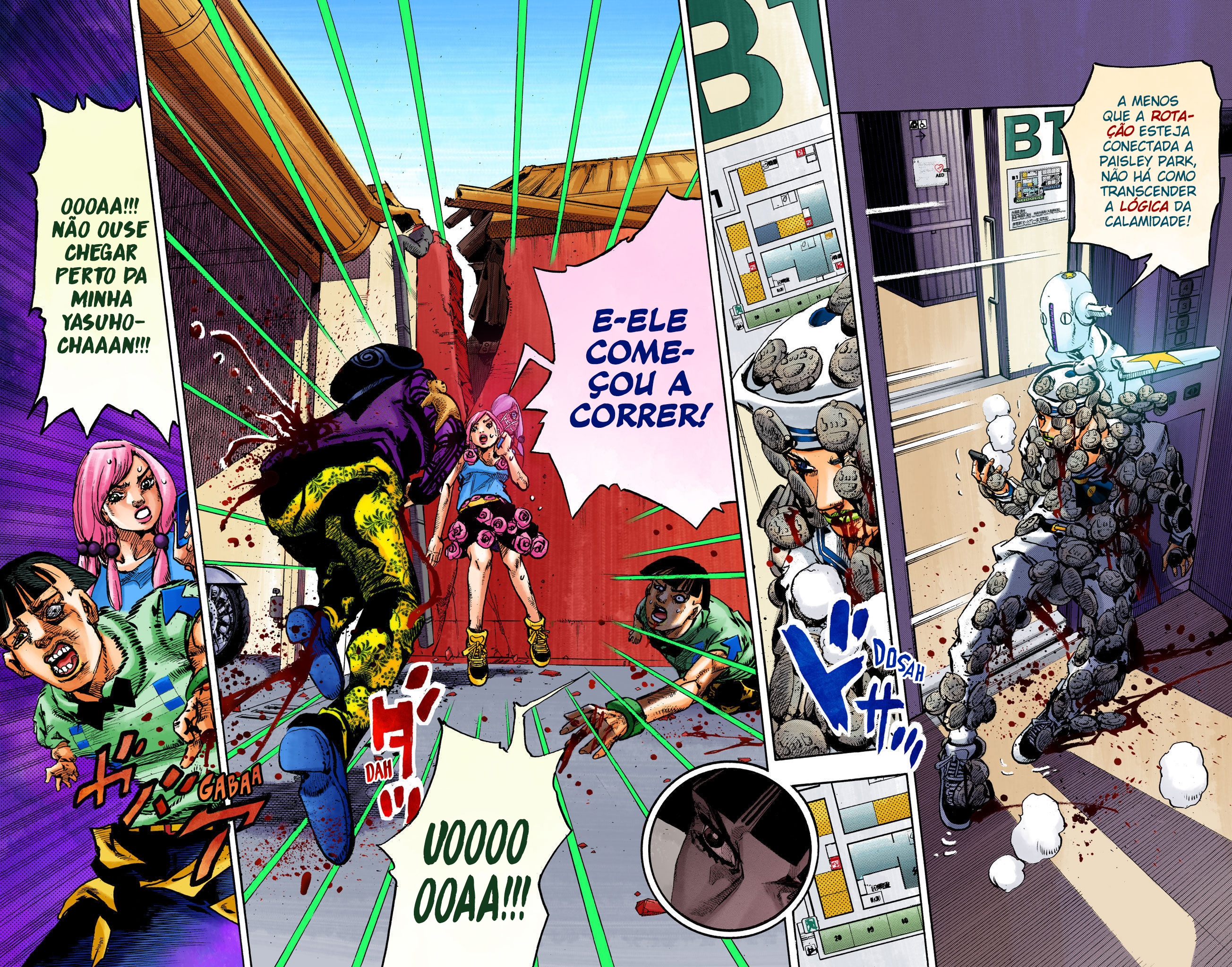 JoJo's Bizarre Adventure, Part 8: JoJolion - Digital Colored Comics Capítulo 106 Página 23