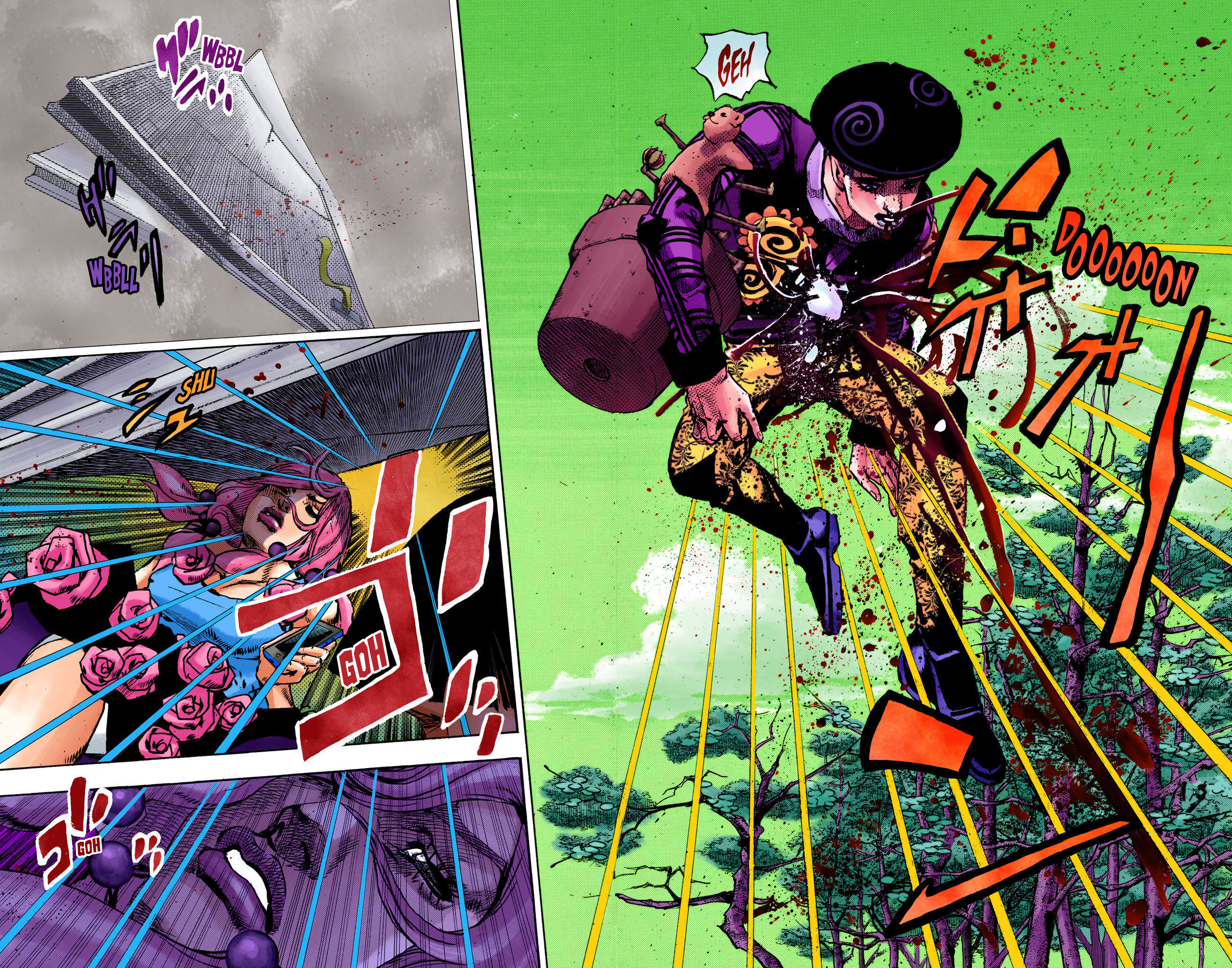 JoJo's Bizarre Adventure, Part 8: JoJolion - Digital Colored Comics Capítulo 106 Página 7