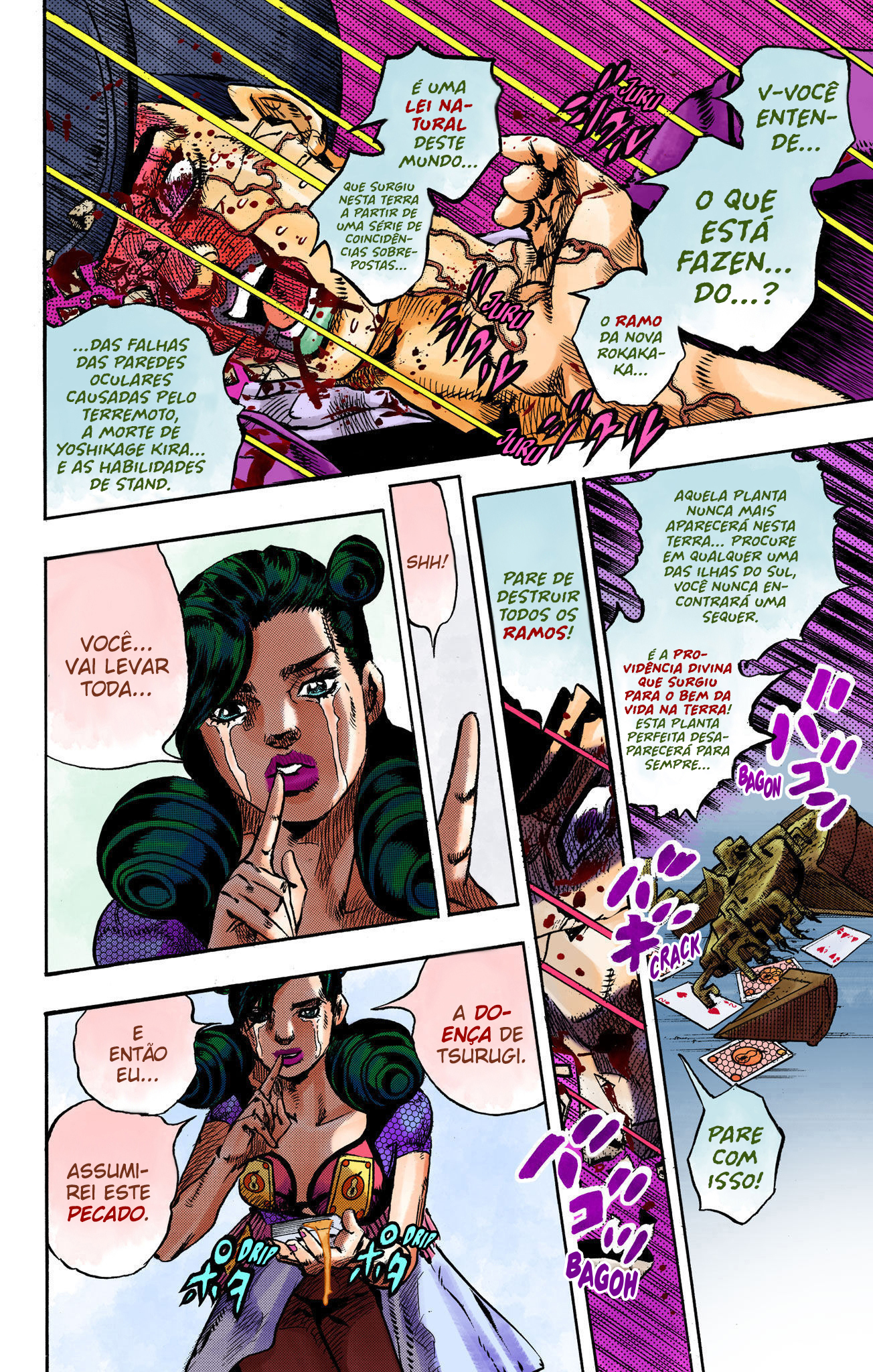 JoJo's Bizarre Adventure, Part 8: JoJolion - Digital Colored Comics Capítulo 108 Página 10
