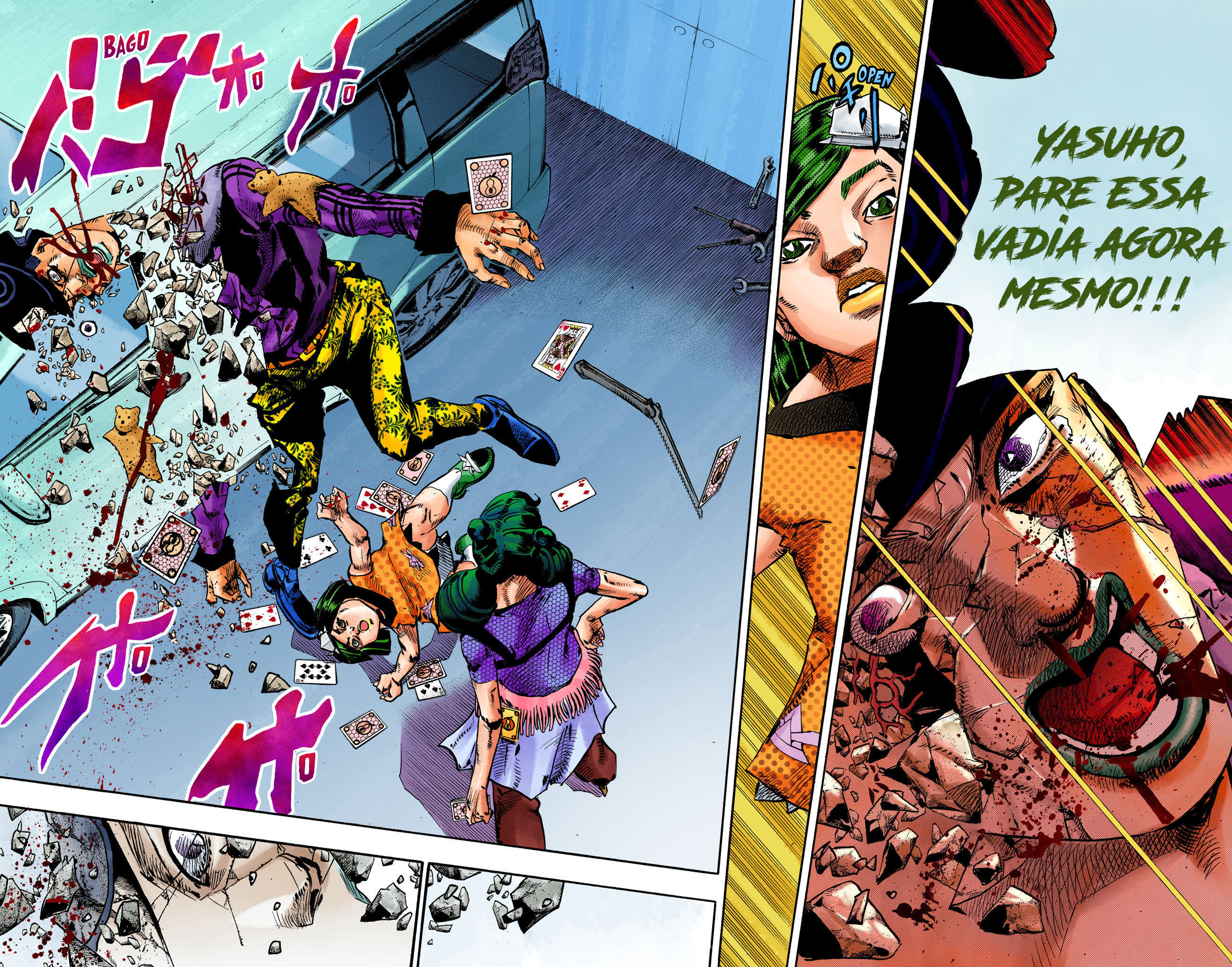 JoJo's Bizarre Adventure, Part 8: JoJolion - Digital Colored Comics Capítulo 108 Página 12