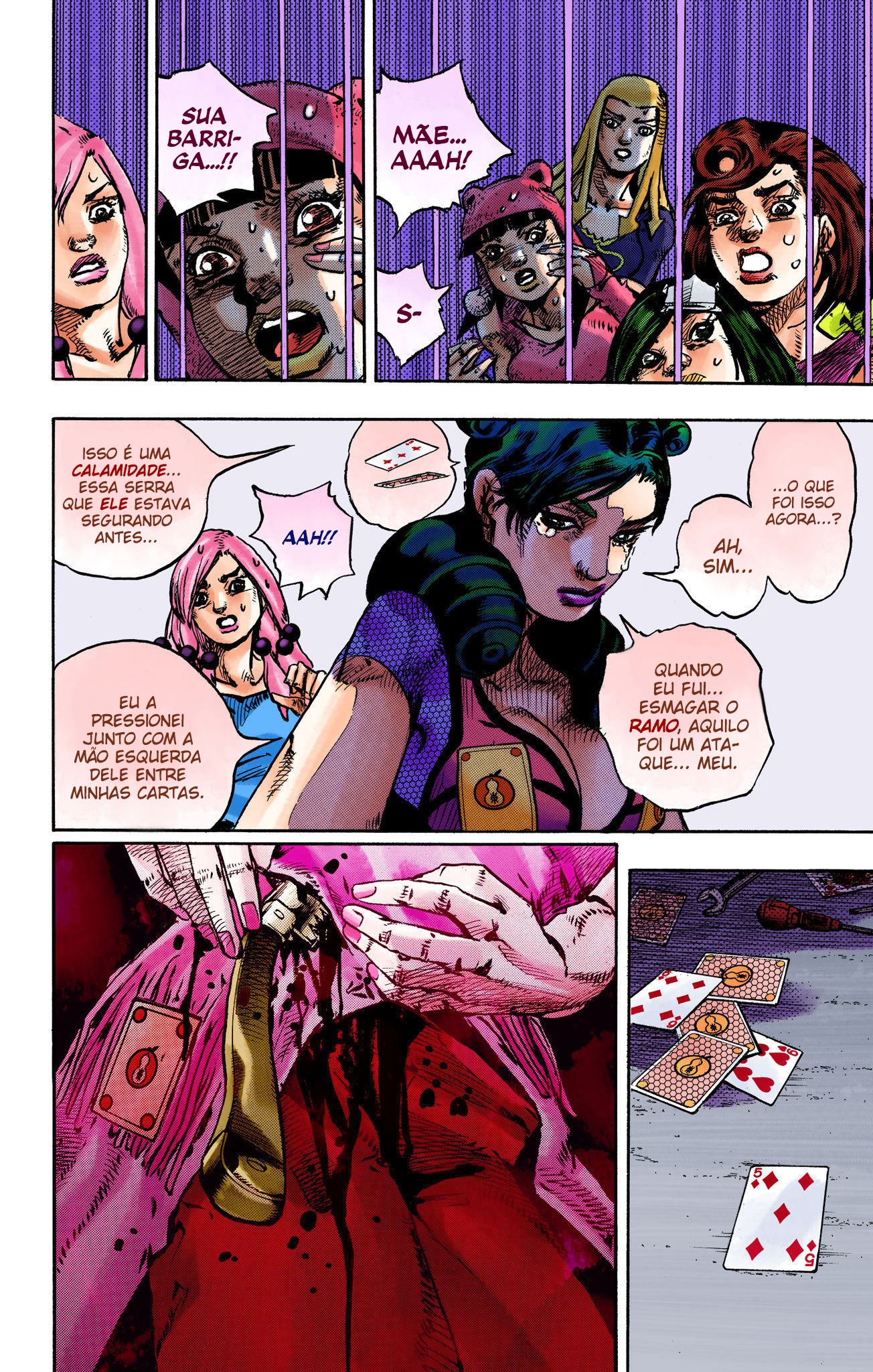 JoJo's Bizarre Adventure, Part 8: JoJolion - Digital Colored Comics Capítulo 108 Página 18