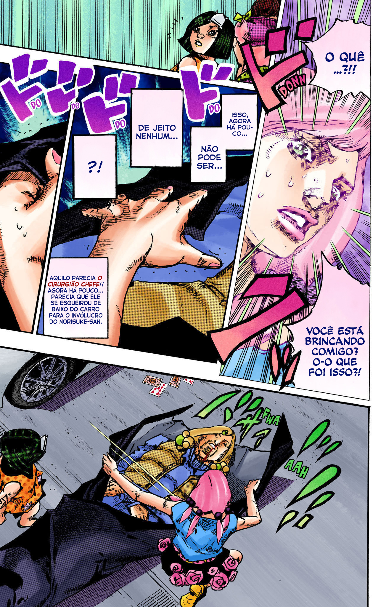 JoJo's Bizarre Adventure, Part 8: JoJolion - Digital Colored Comics Capítulo 108 Página 30