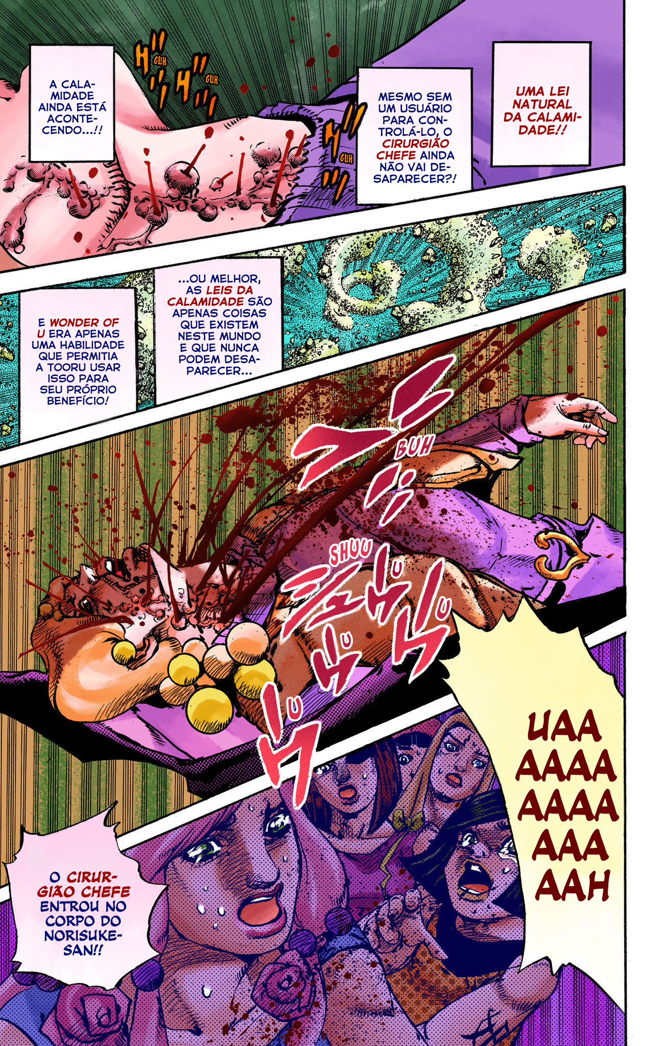 JoJo's Bizarre Adventure, Part 8: JoJolion - Digital Colored Comics Capítulo 108 Página 34