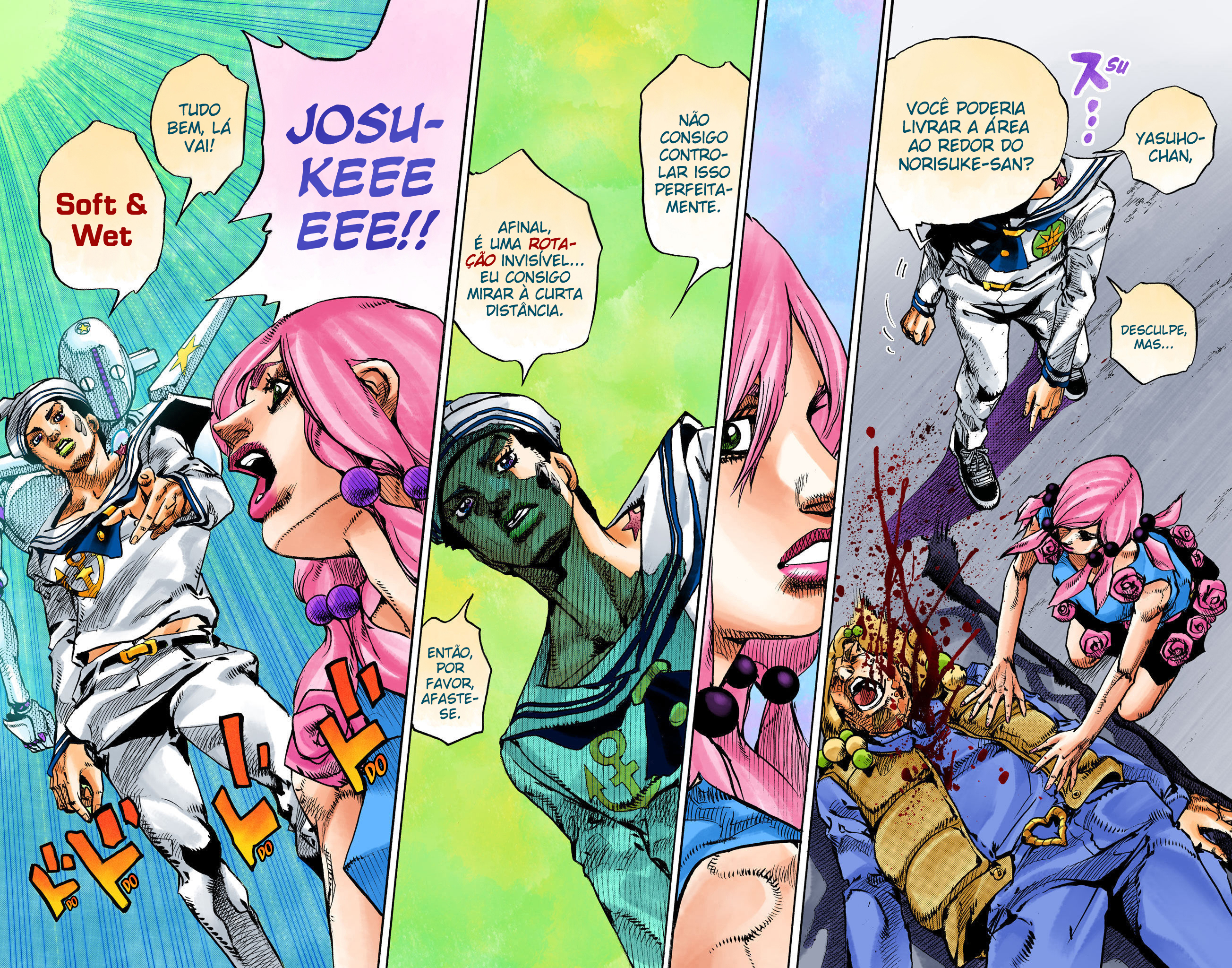 JoJo's Bizarre Adventure, Part 8: JoJolion - Digital Colored Comics Capítulo 108 Página 35