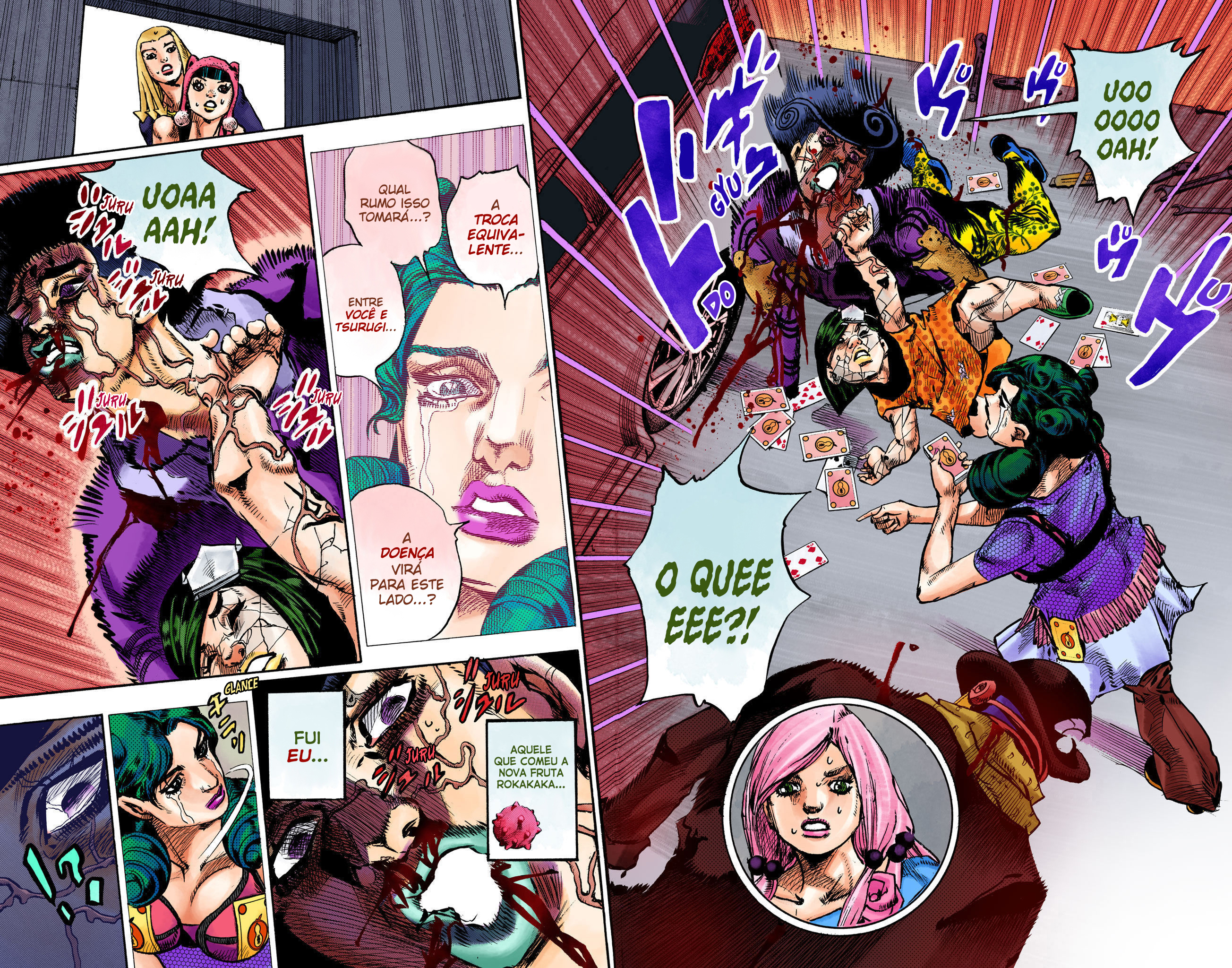 JoJo's Bizarre Adventure, Part 8: JoJolion - Digital Colored Comics Capítulo 108 Página 4