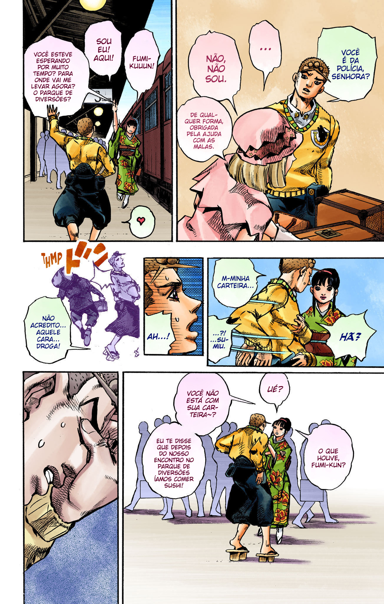 JoJo's Bizarre Adventure, Part 8: JoJolion - Digital Colored Comics Capítulo 109 Página 10