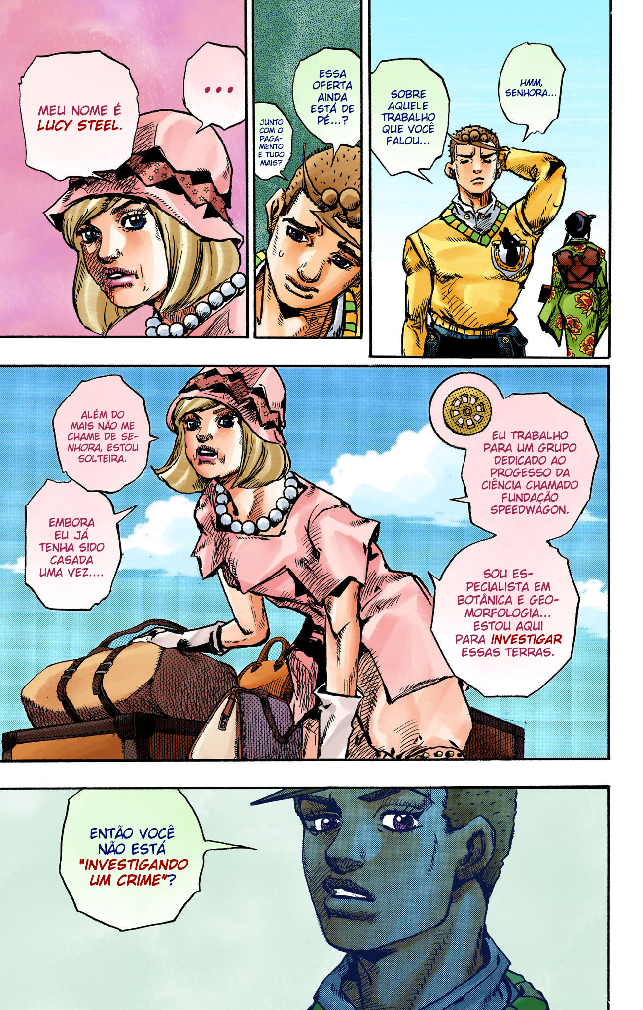 JoJo's Bizarre Adventure, Part 8: JoJolion - Digital Colored Comics Capítulo 109 Página 11