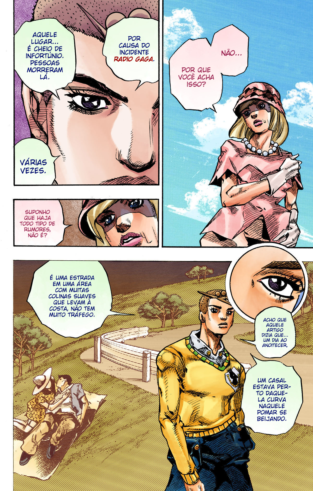 JoJo's Bizarre Adventure, Part 8: JoJolion - Digital Colored Comics Capítulo 109 Página 12