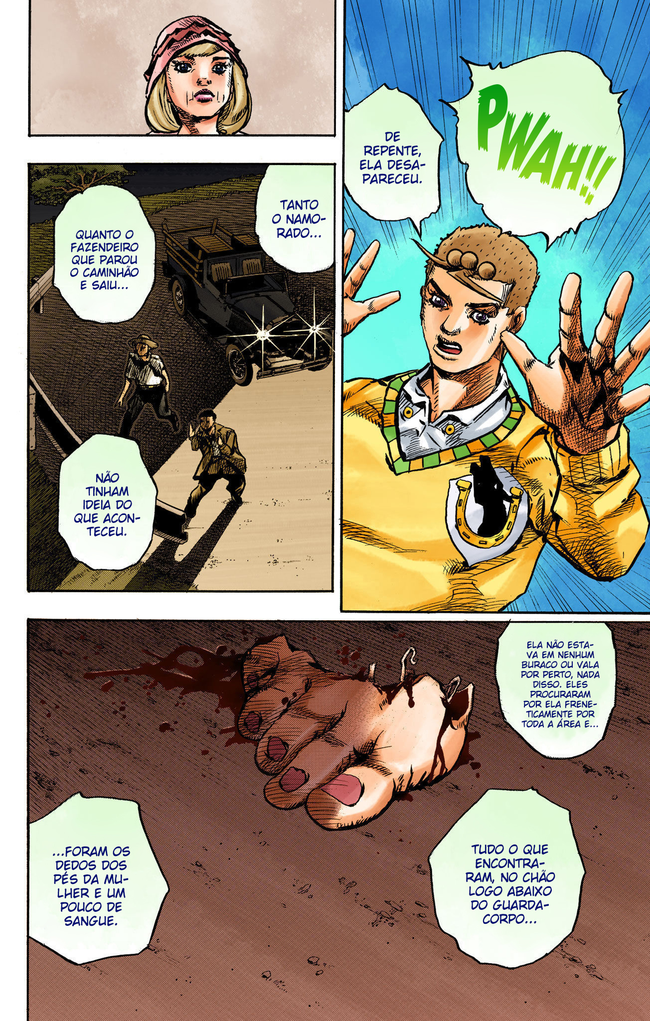 JoJo's Bizarre Adventure, Part 8: JoJolion - Digital Colored Comics Capítulo 109 Página 14