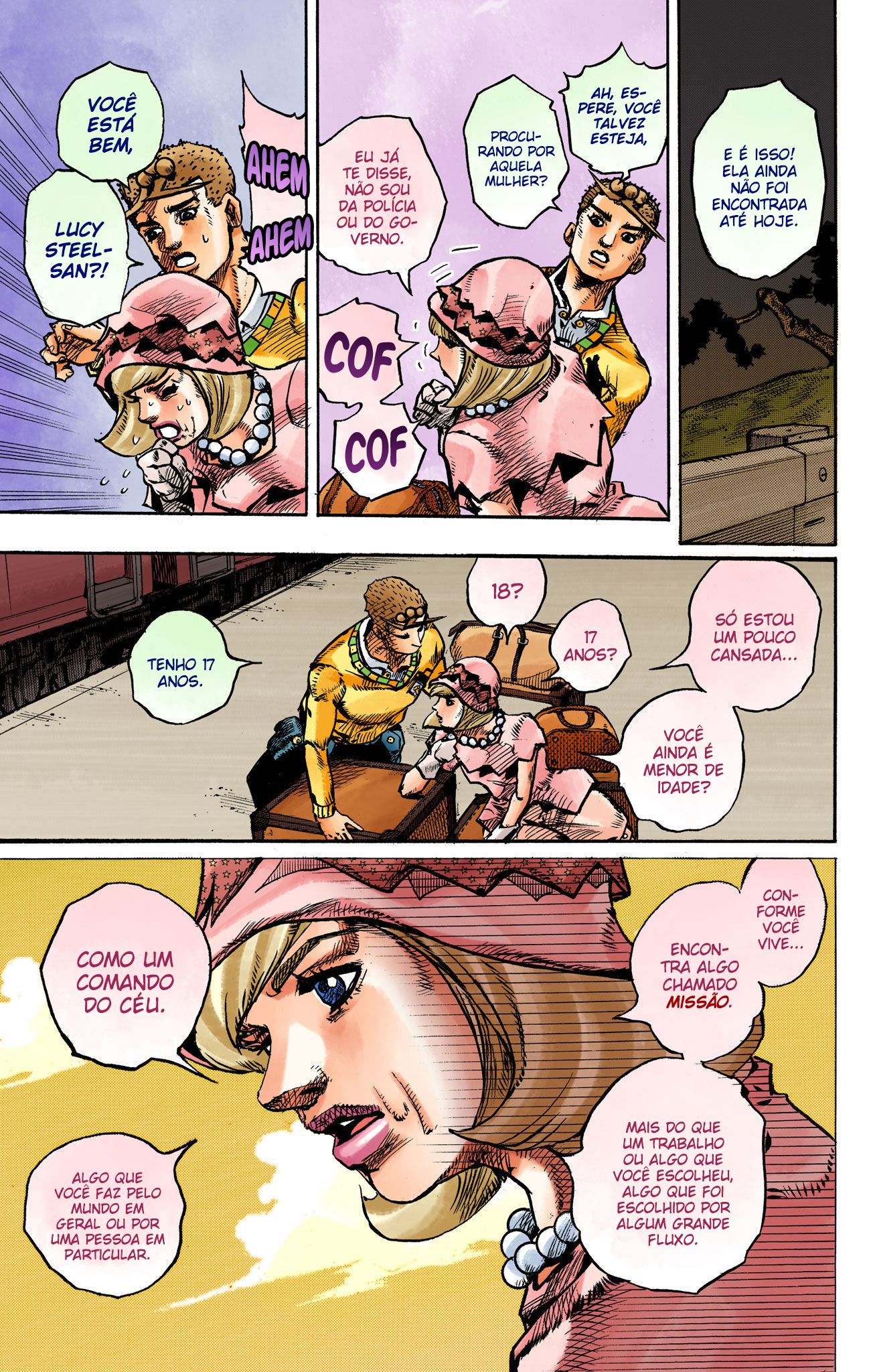 JoJo's Bizarre Adventure, Part 8: JoJolion - Digital Colored Comics Capítulo 109 Página 15