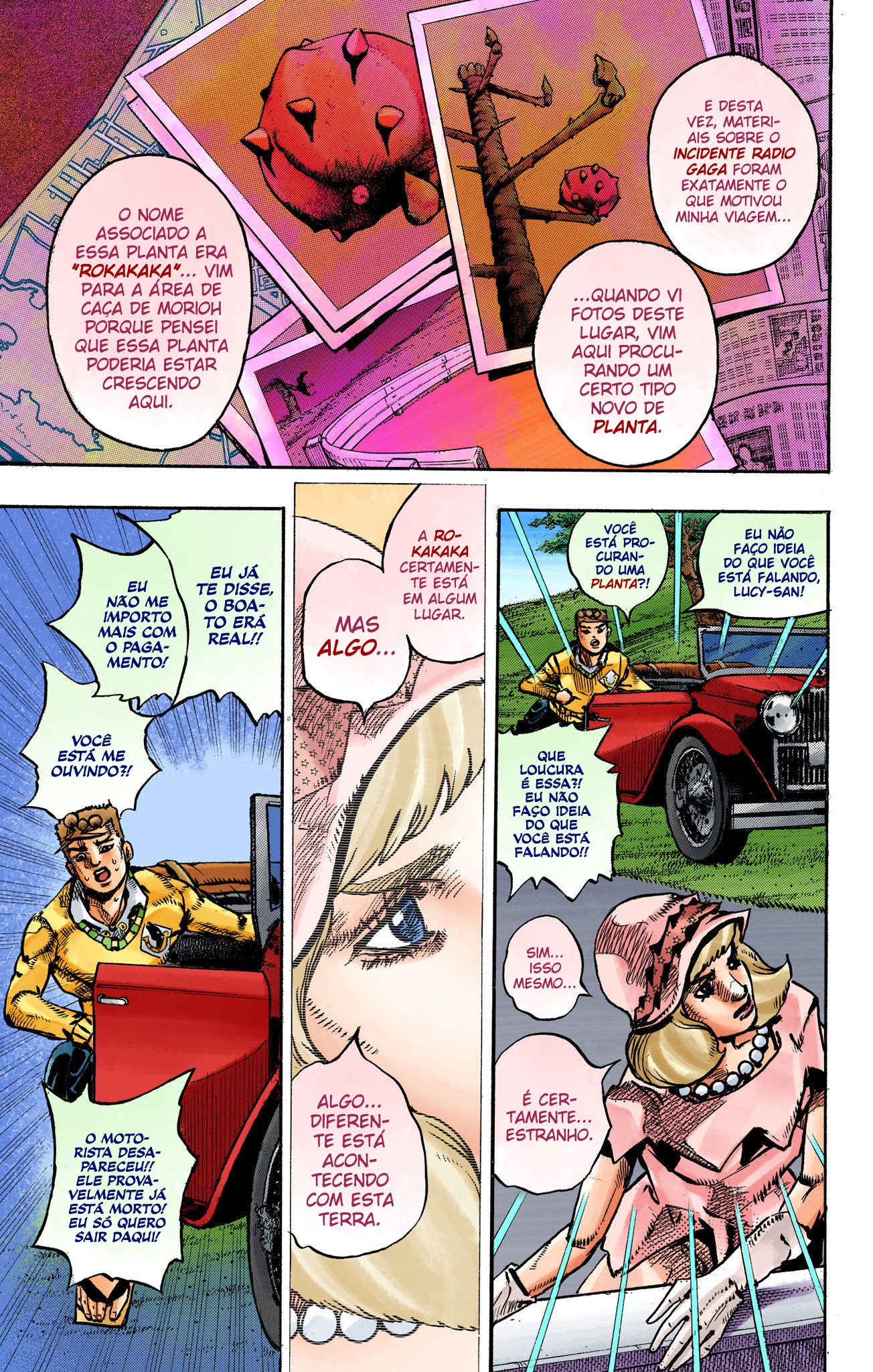 JoJo's Bizarre Adventure, Part 8: JoJolion - Digital Colored Comics Capítulo 109 Página 34