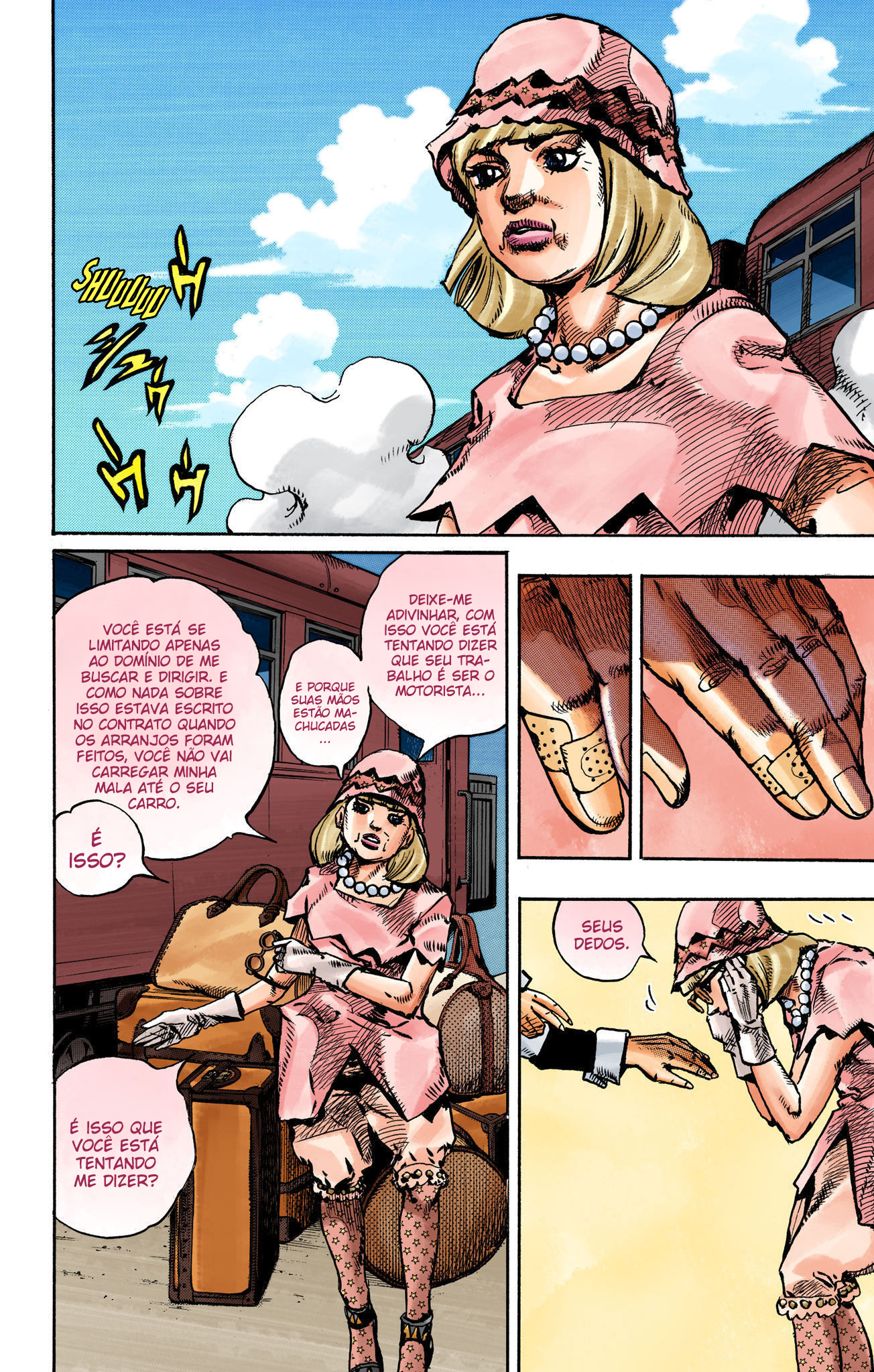 JoJo's Bizarre Adventure, Part 8: JoJolion - Digital Colored Comics Capítulo 109 Página 4