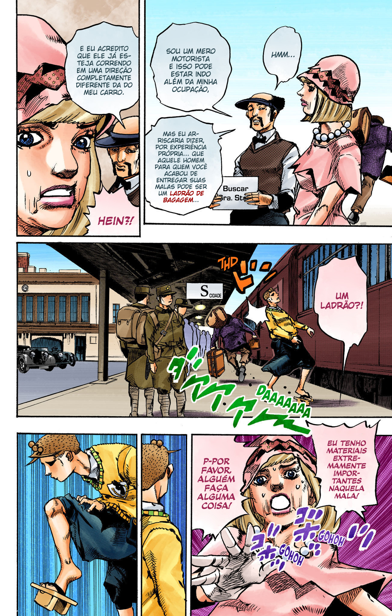 JoJo's Bizarre Adventure, Part 8: JoJolion - Digital Colored Comics Capítulo 109 Página 6