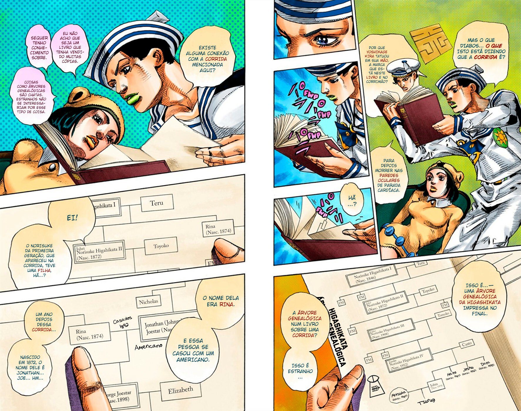 JoJo's Bizarre Adventure, Part 8: JoJolion - Digital Colored Comics Capítulo 11 Página 12