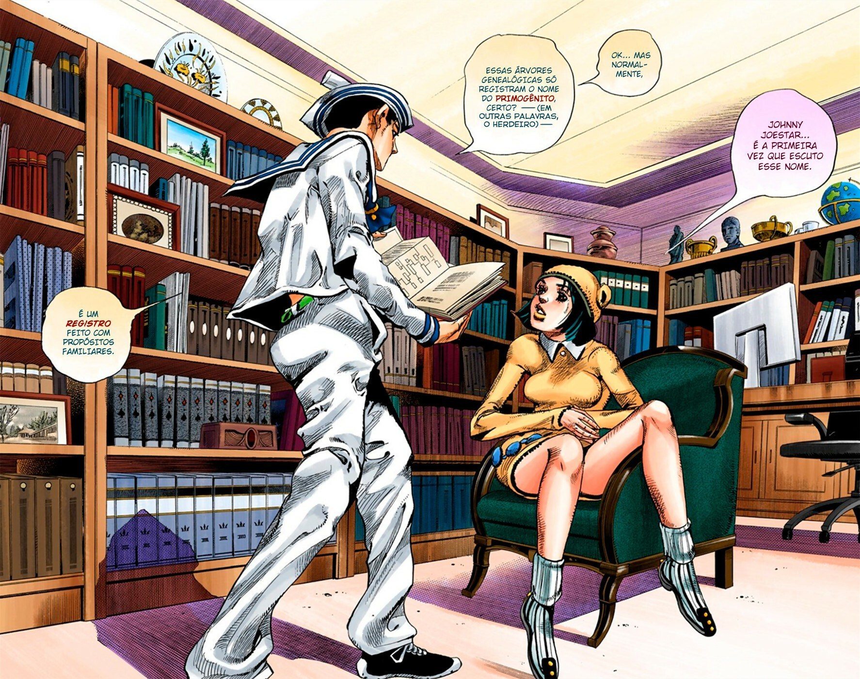 JoJo's Bizarre Adventure, Part 8: JoJolion - Digital Colored Comics Capítulo 11 Página 14