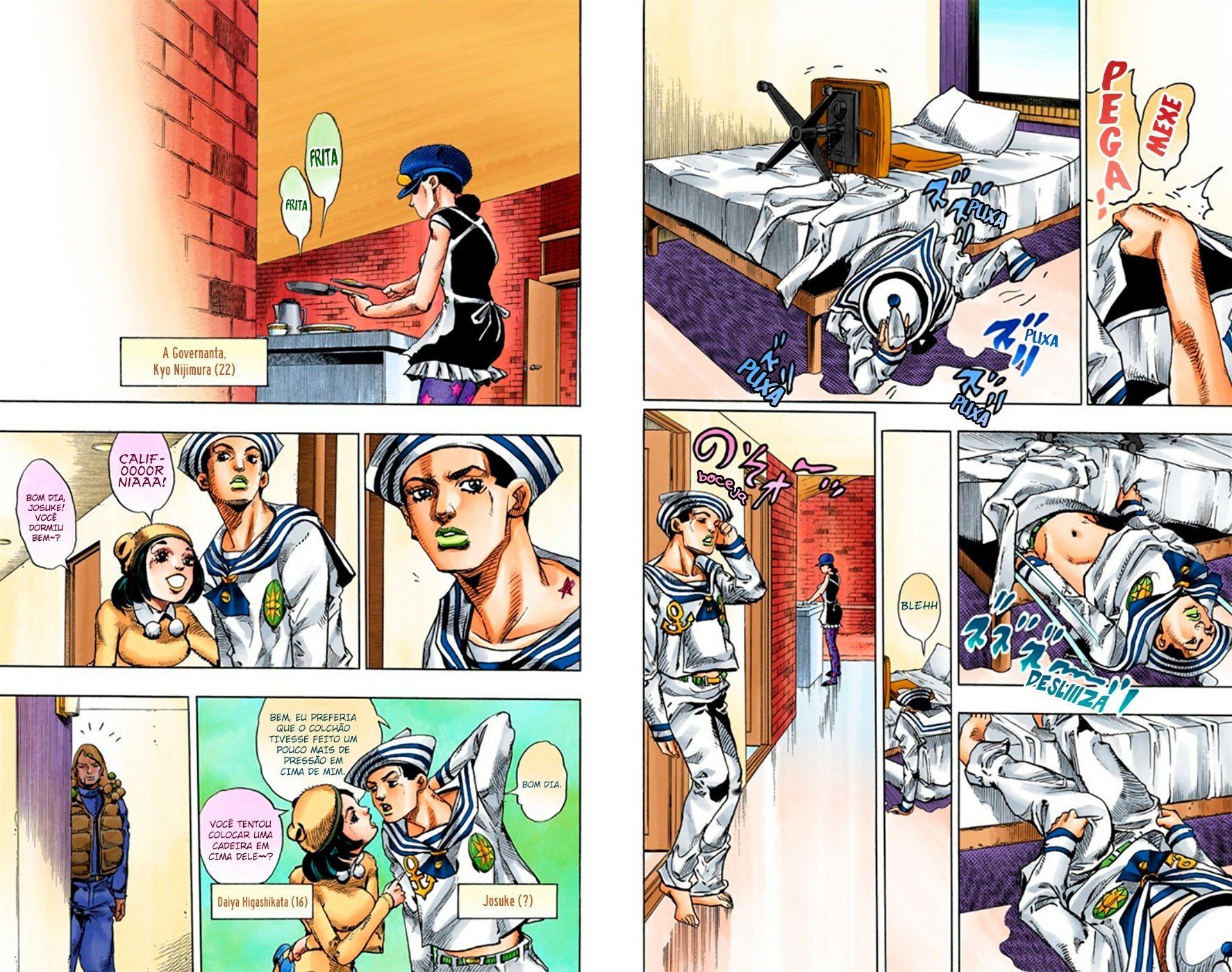 JoJo's Bizarre Adventure, Part 8: JoJolion - Digital Colored Comics Capítulo 11 Página 4