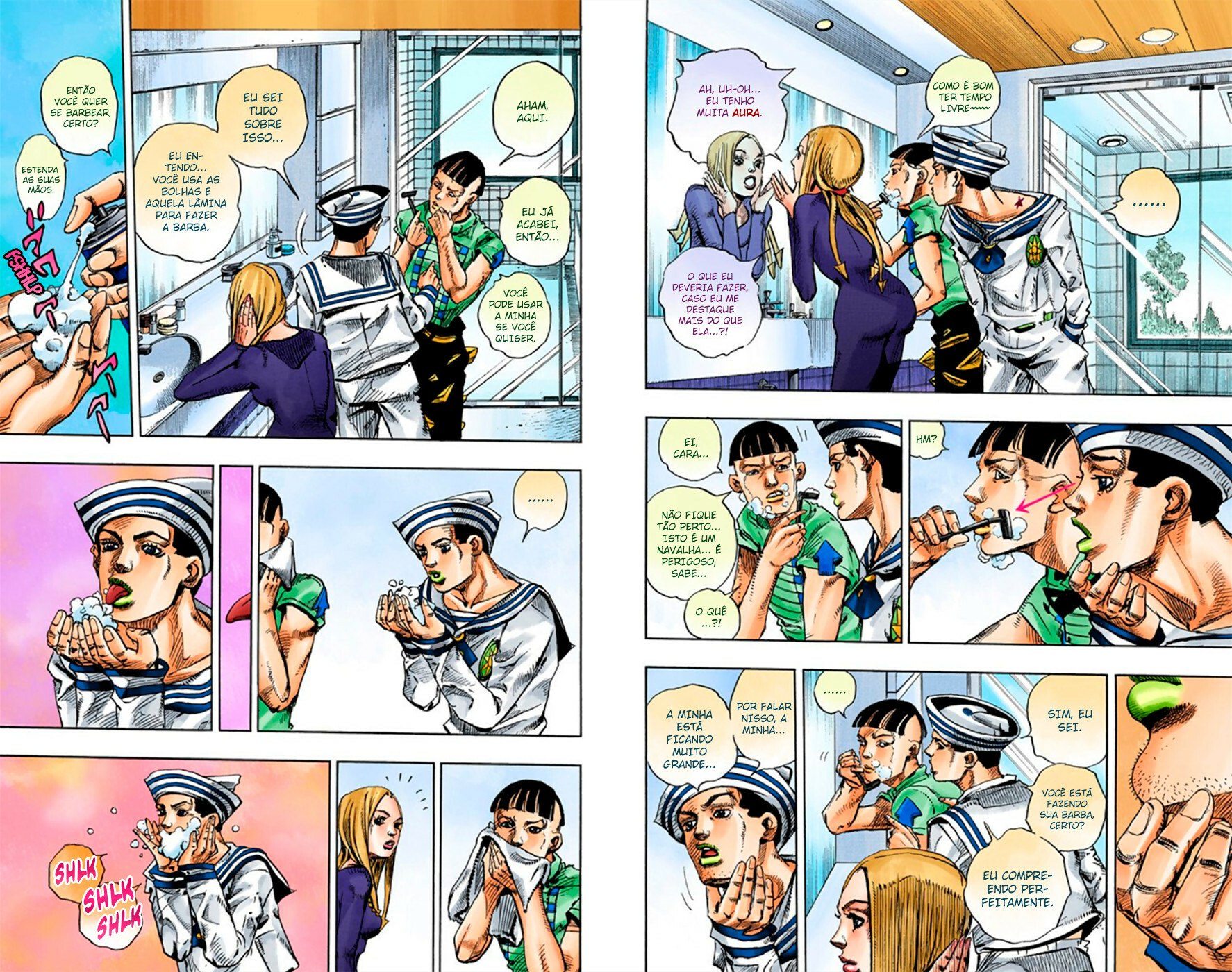 JoJo's Bizarre Adventure, Part 8: JoJolion - Digital Colored Comics Capítulo 11 Página 6