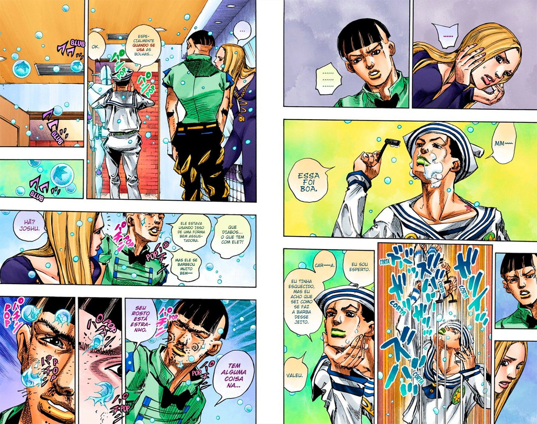 JoJo's Bizarre Adventure, Part 8: JoJolion - Digital Colored Comics Capítulo 11 Página 8
