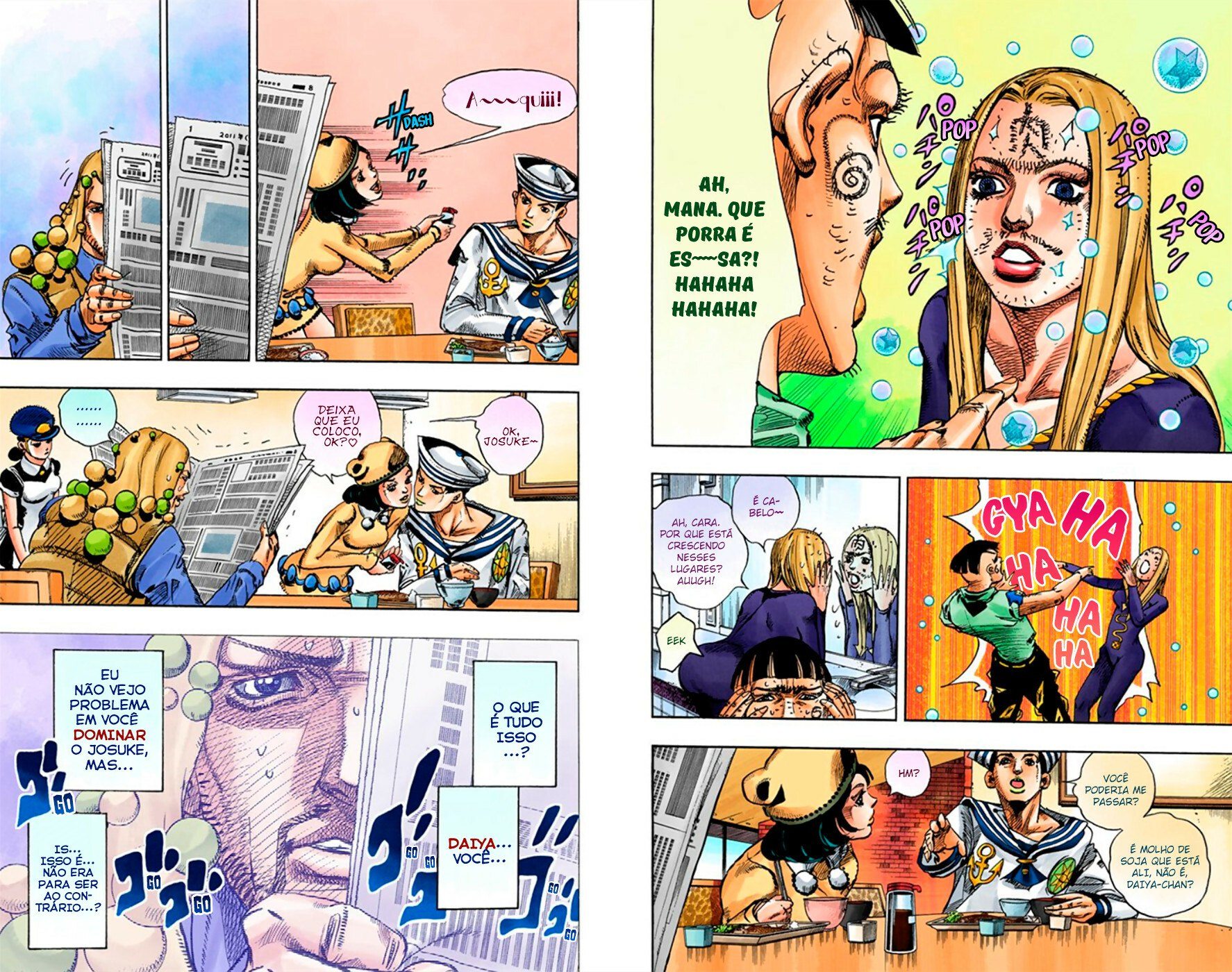 JoJo's Bizarre Adventure, Part 8: JoJolion - Digital Colored Comics Capítulo 11 Página 9