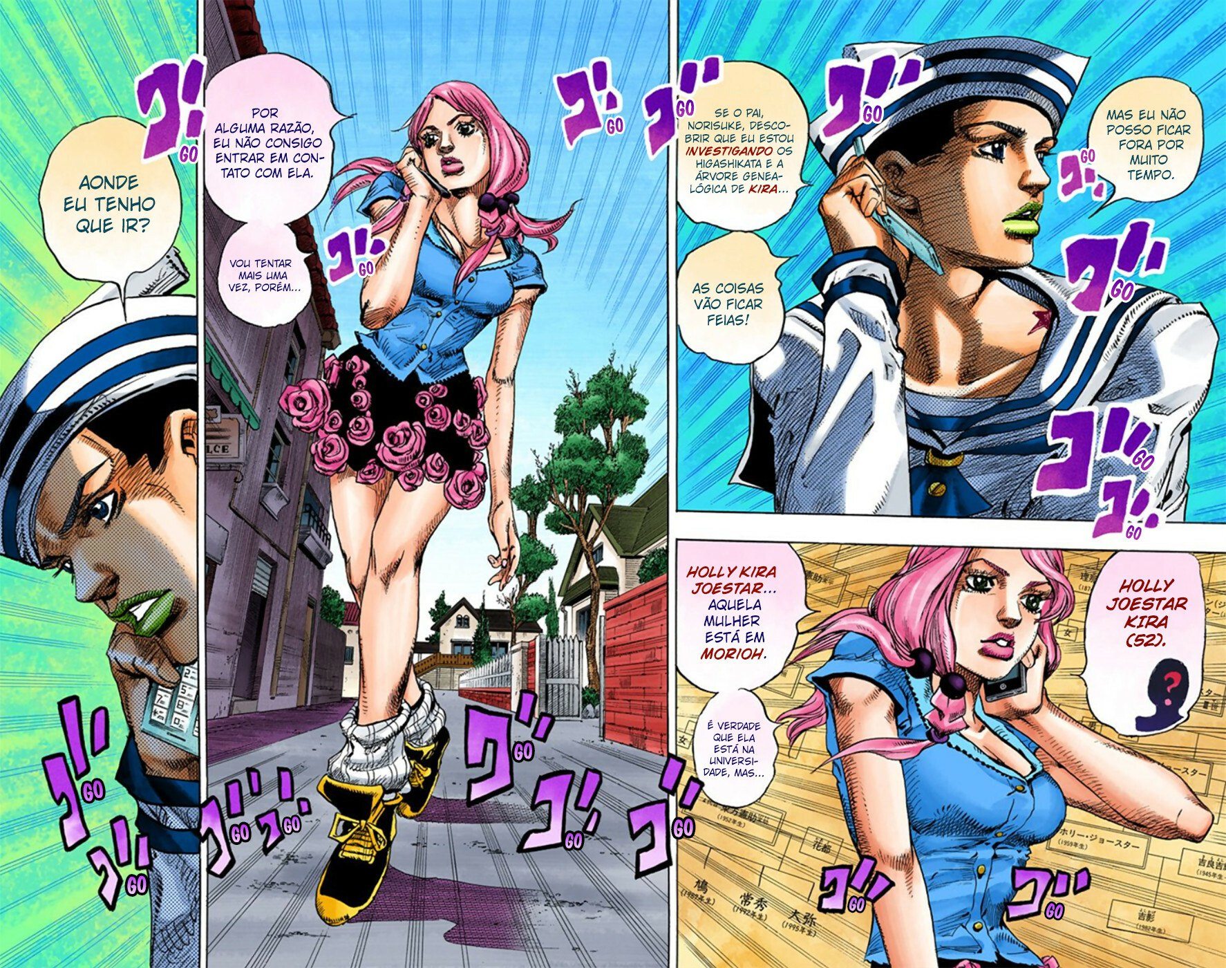 JoJo's Bizarre Adventure, Part 8: JoJolion - Digital Colored Comics Capítulo 12 Página 11
