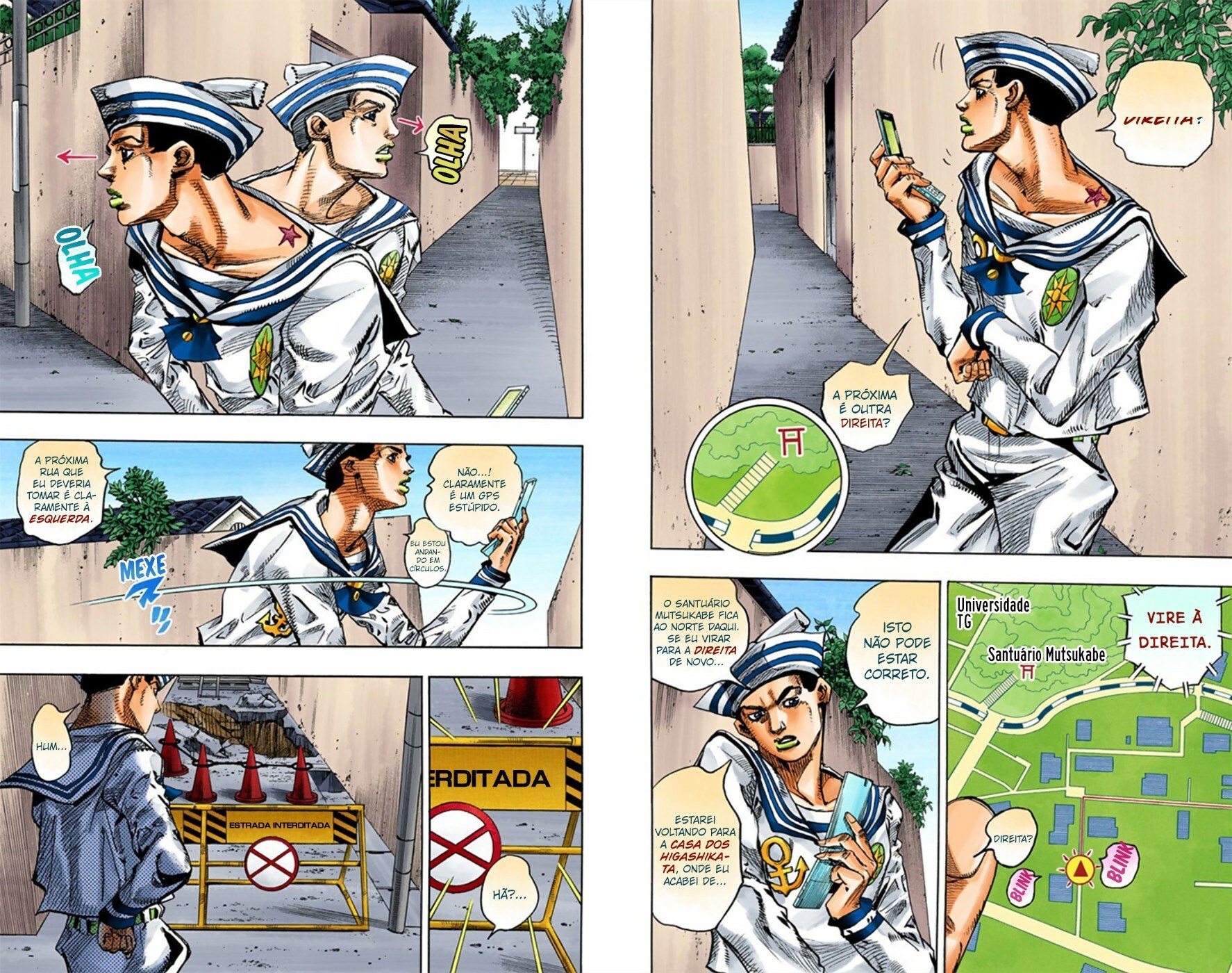 JoJo's Bizarre Adventure, Part 8: JoJolion - Digital Colored Comics Capítulo 12 Página 16