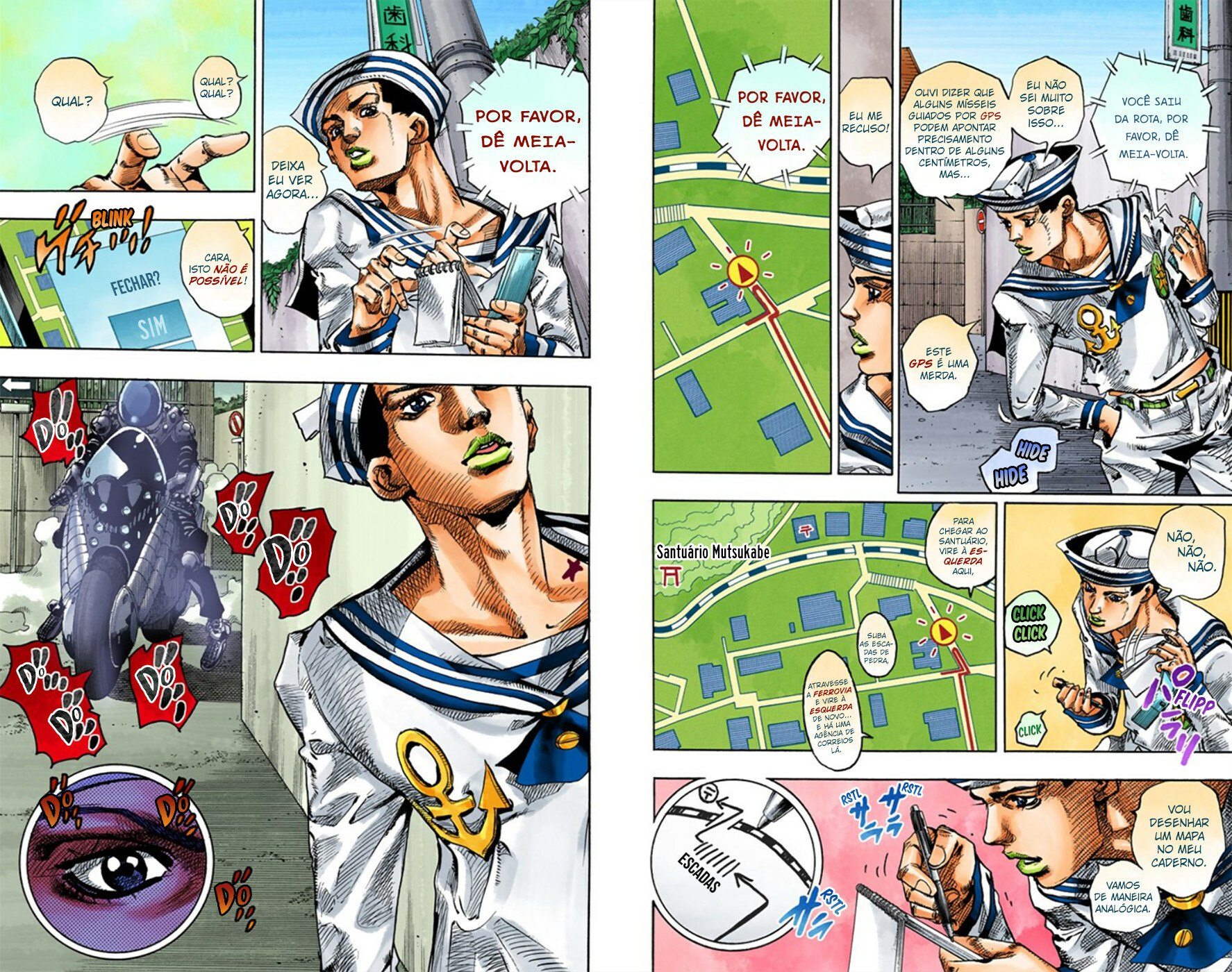 JoJo's Bizarre Adventure, Part 8: JoJolion - Digital Colored Comics Capítulo 12 Página 18