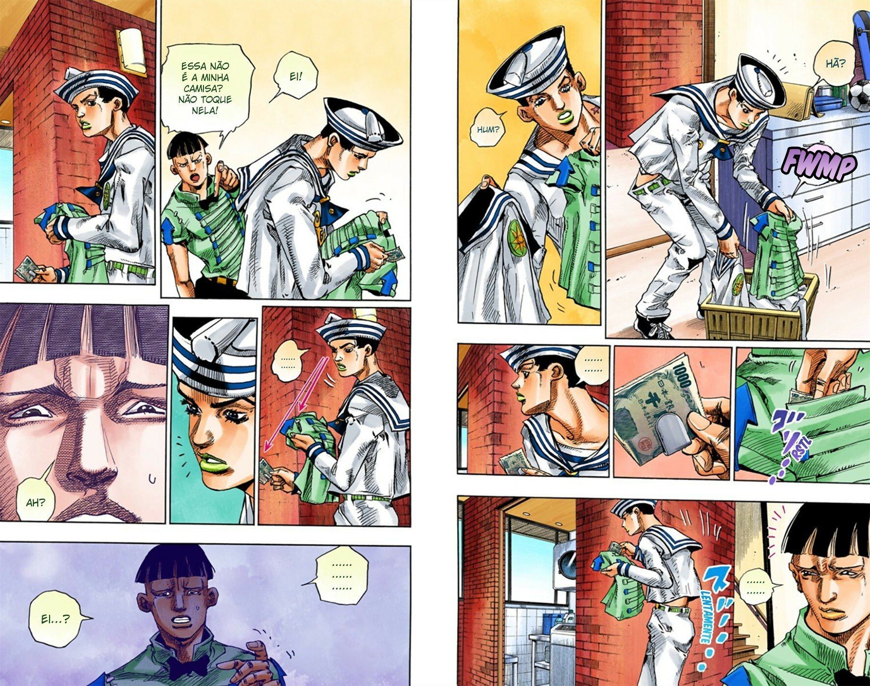 JoJo's Bizarre Adventure, Part 8: JoJolion - Digital Colored Comics Capítulo 12 Página 4
