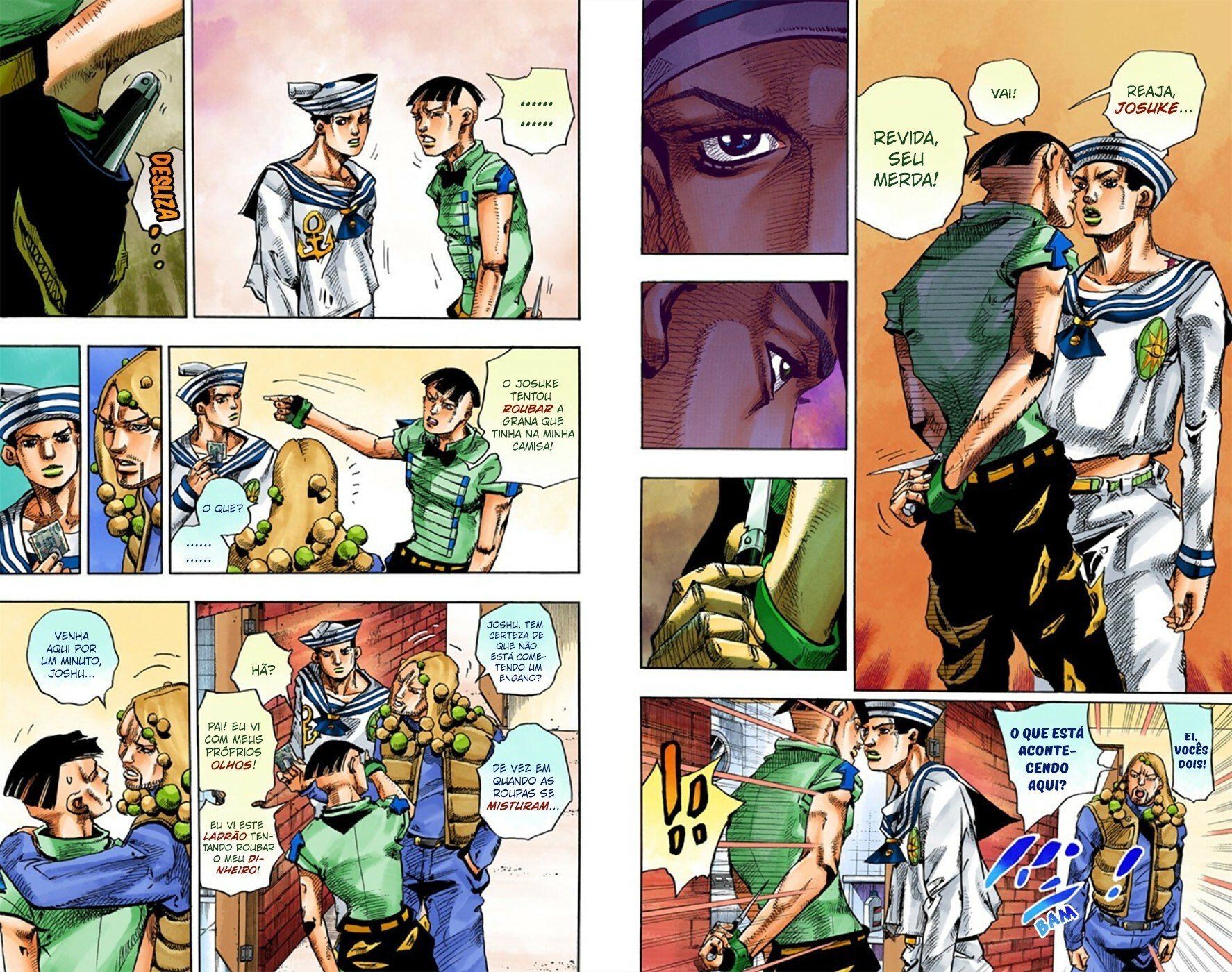 JoJo's Bizarre Adventure, Part 8: JoJolion - Digital Colored Comics Capítulo 12 Página 7