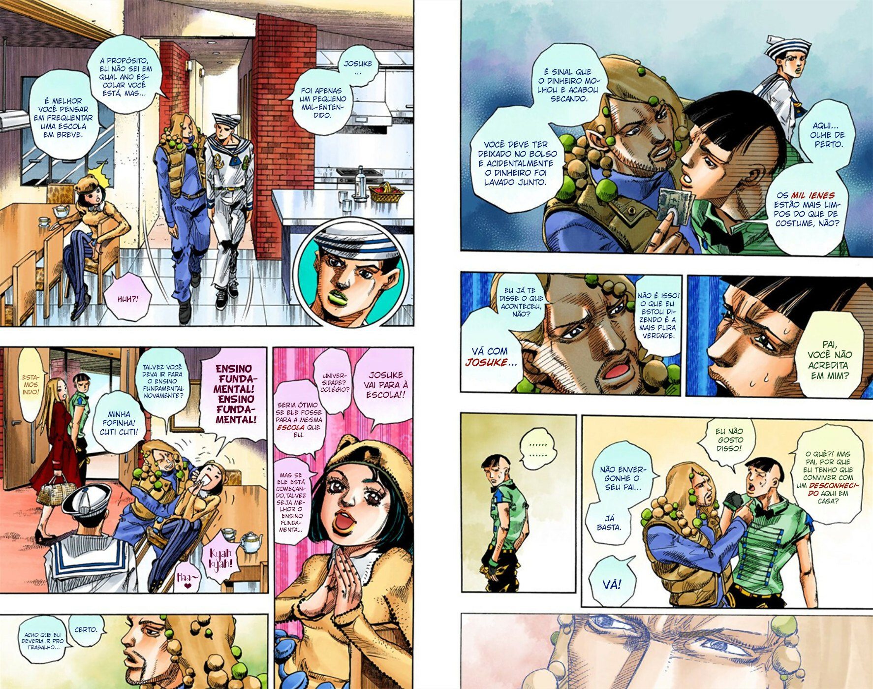 JoJo's Bizarre Adventure, Part 8: JoJolion - Digital Colored Comics Capítulo 12 Página 8