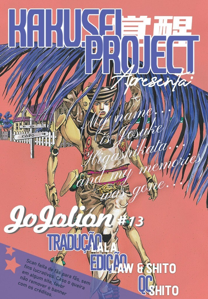 JoJo's Bizarre Adventure, Part 8: JoJolion - Digital Colored Comics Capítulo 13 Página 1