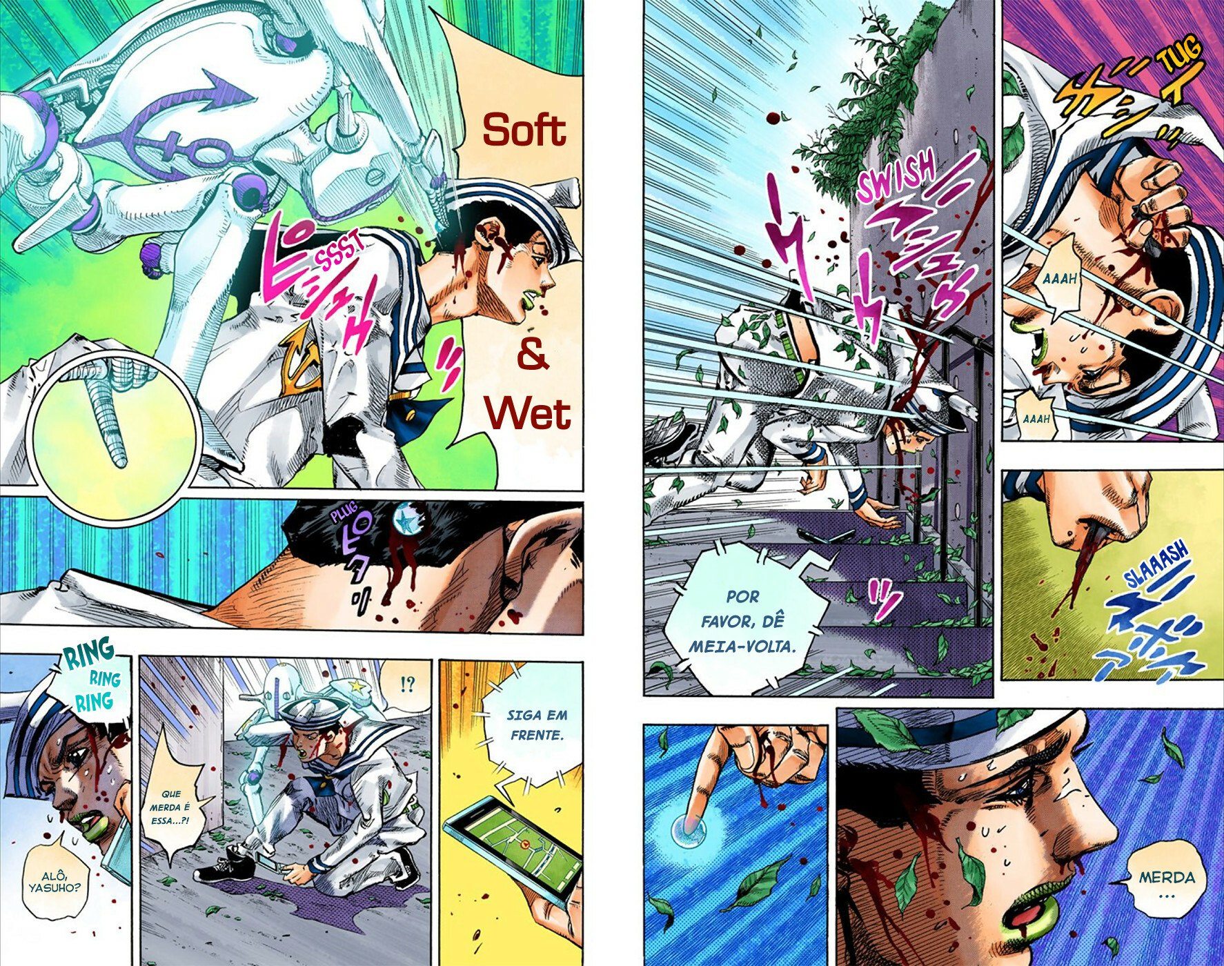 JoJo's Bizarre Adventure, Part 8: JoJolion - Digital Colored Comics Capítulo 13 Página 6