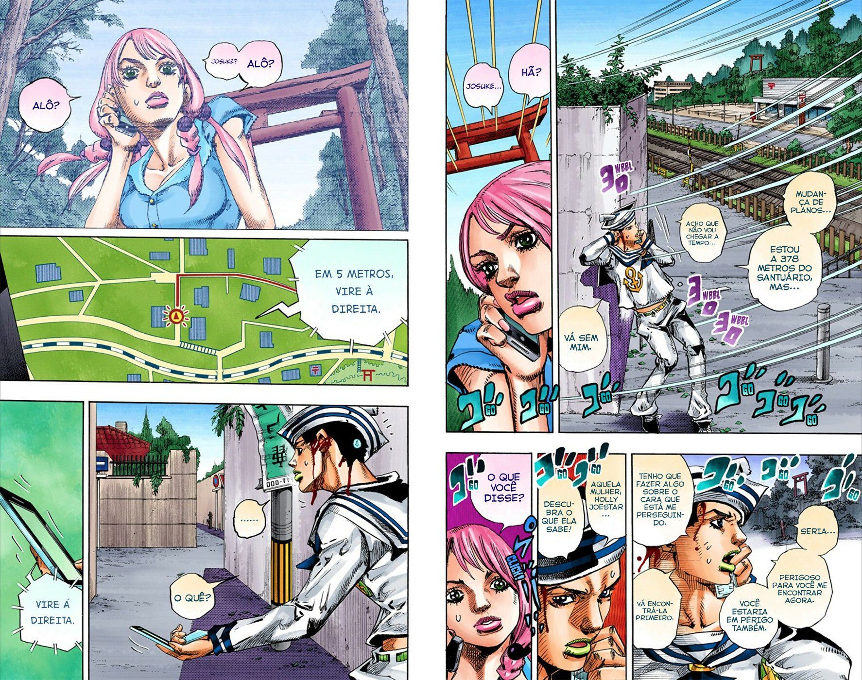 JoJo's Bizarre Adventure, Part 8: JoJolion - Digital Colored Comics Capítulo 13 Página 7