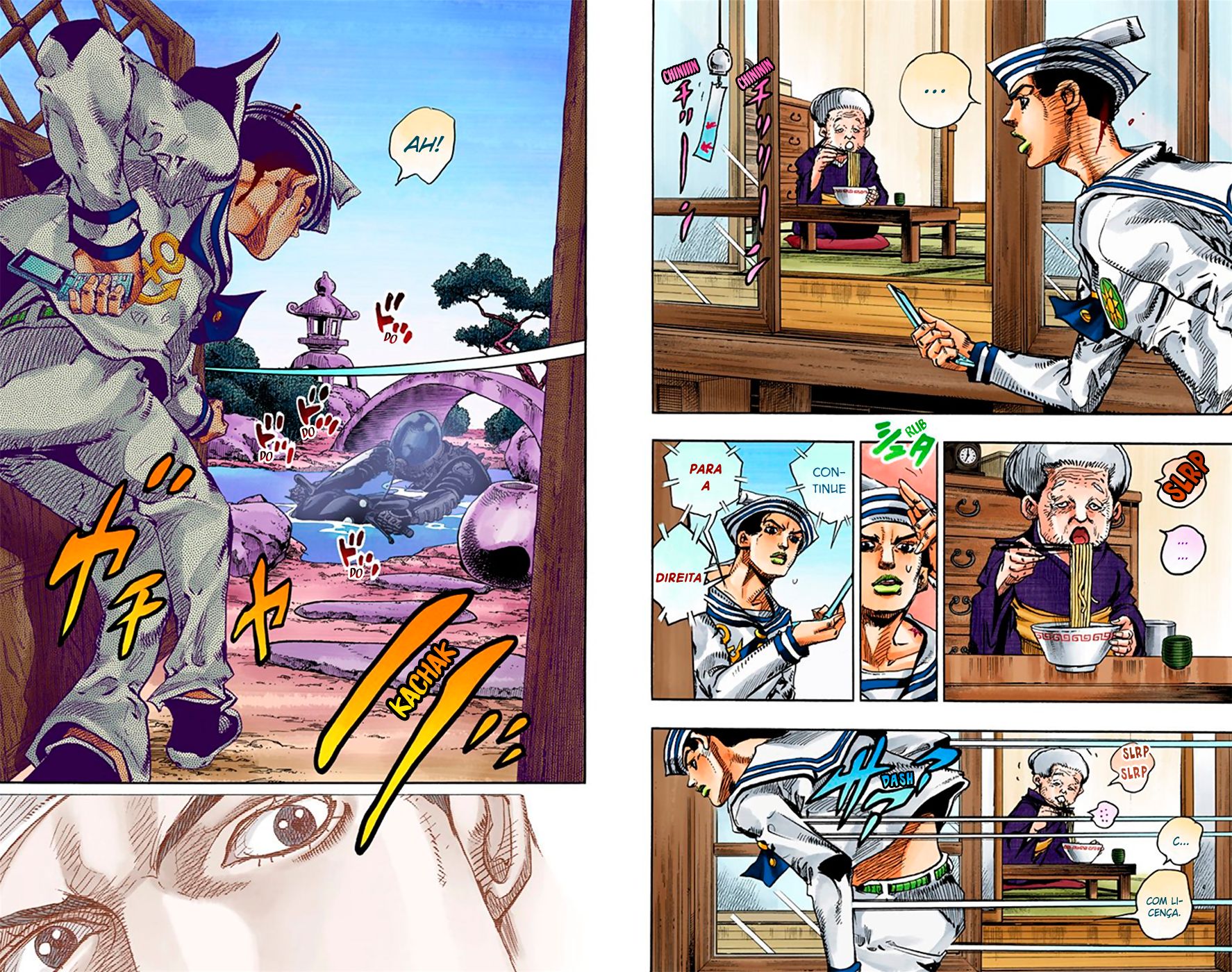 JoJo's Bizarre Adventure, Part 8: JoJolion - Digital Colored Comics Capítulo 14 Página 15