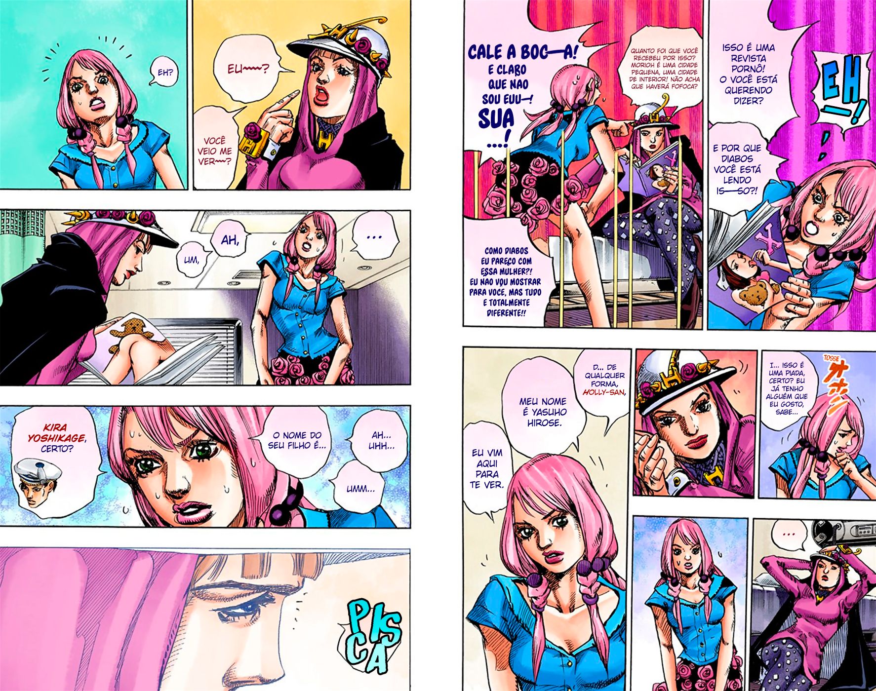 JoJo's Bizarre Adventure, Part 8: JoJolion - Digital Colored Comics Capítulo 14 Página 8