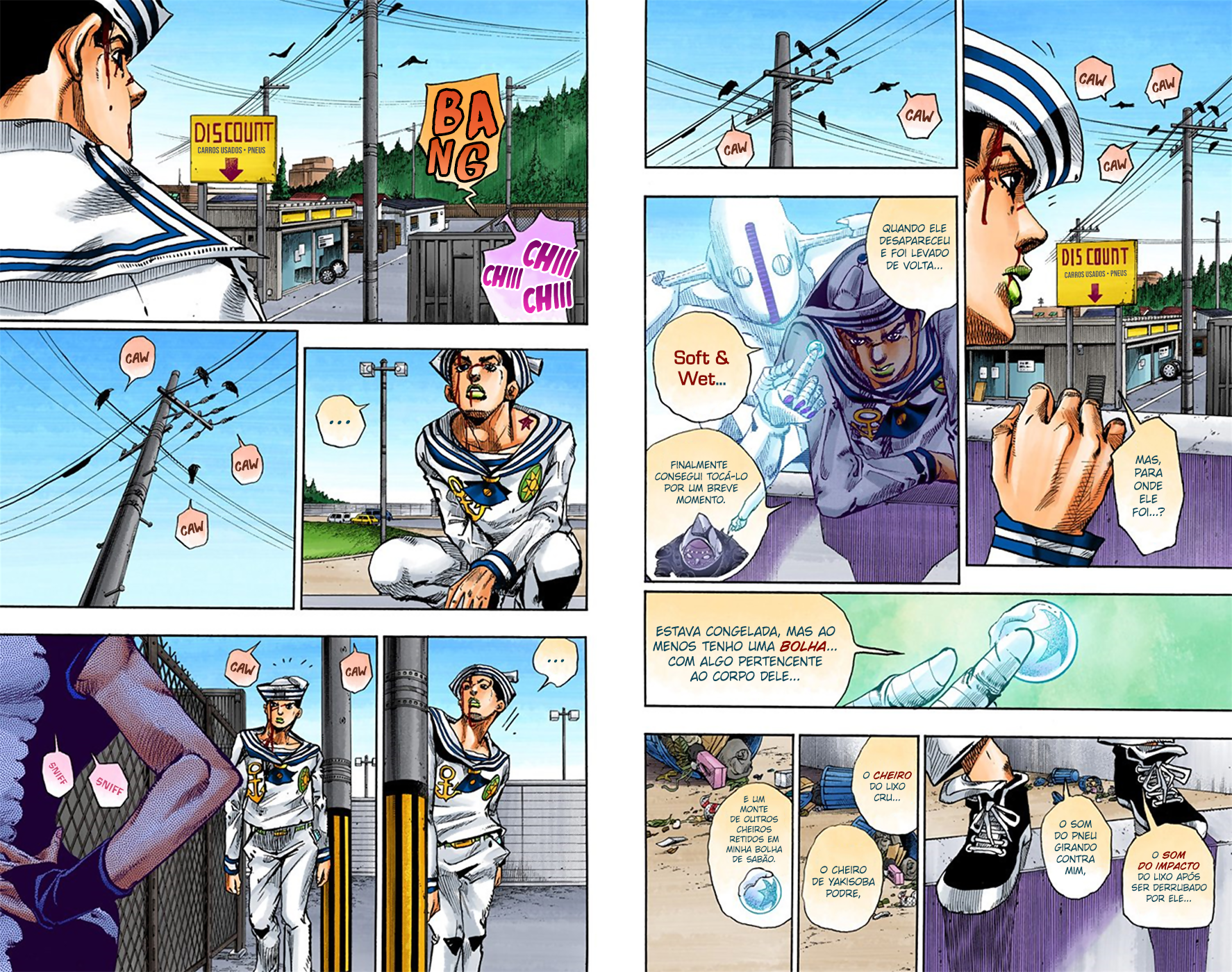 JoJo's Bizarre Adventure, Part 8: JoJolion - Digital Colored Comics Capítulo 16 Página 10