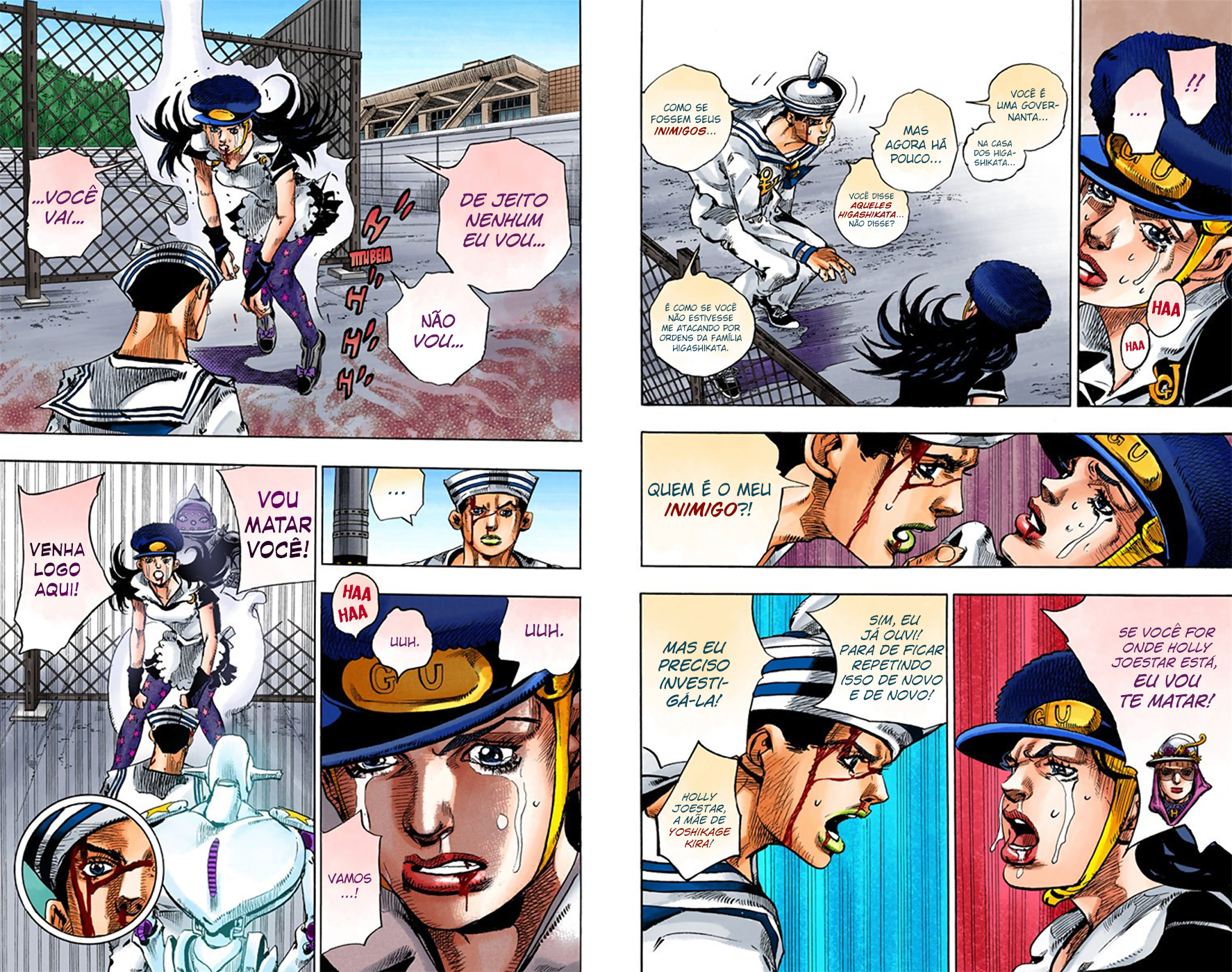 JoJo's Bizarre Adventure, Part 8: JoJolion - Digital Colored Comics Capítulo 16 Página 15