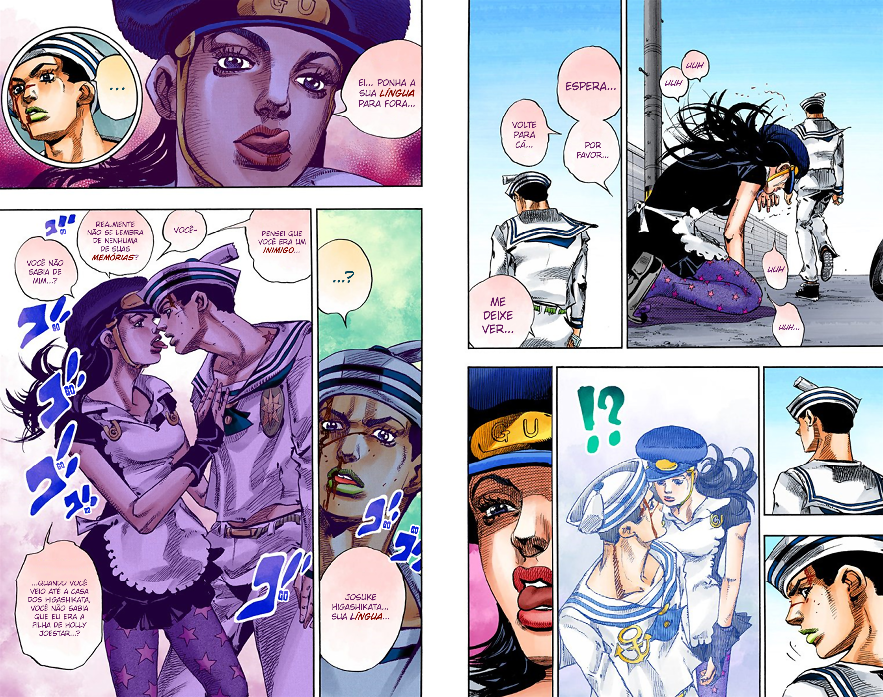 JoJo's Bizarre Adventure, Part 8: JoJolion - Digital Colored Comics Capítulo 16 Página 17