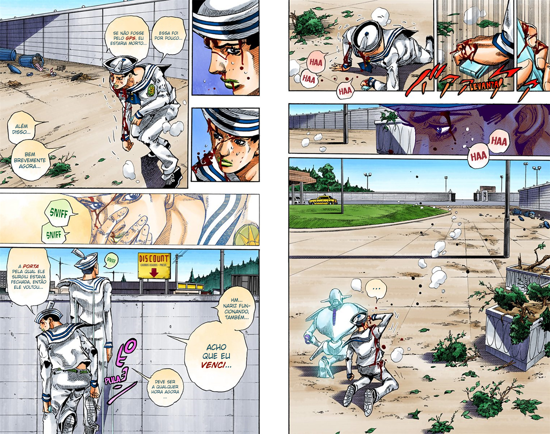JoJo's Bizarre Adventure, Part 8: JoJolion - Digital Colored Comics Capítulo 16 Página 9