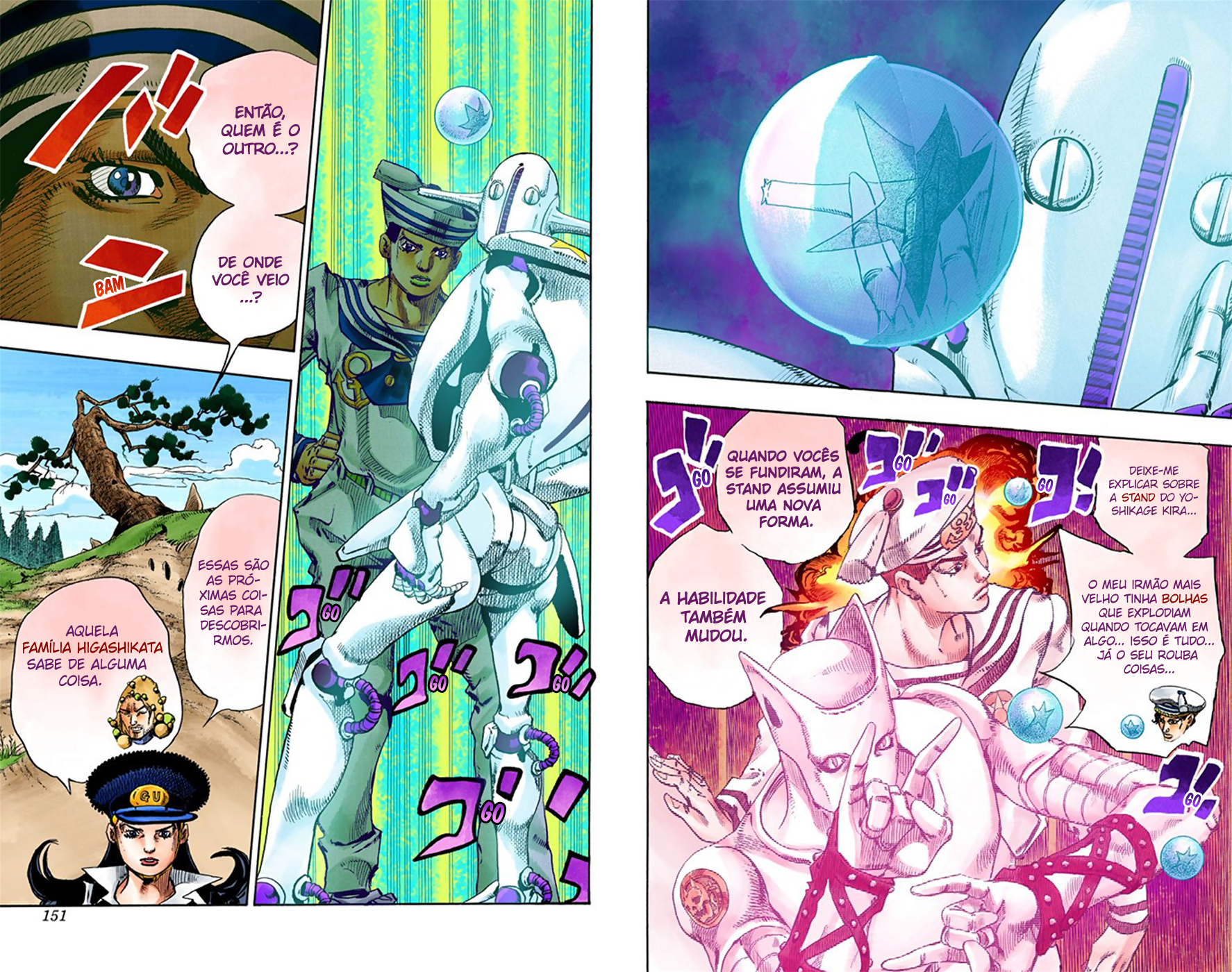 JoJo's Bizarre Adventure, Part 8: JoJolion - Digital Colored Comics Capítulo 17 Página 18