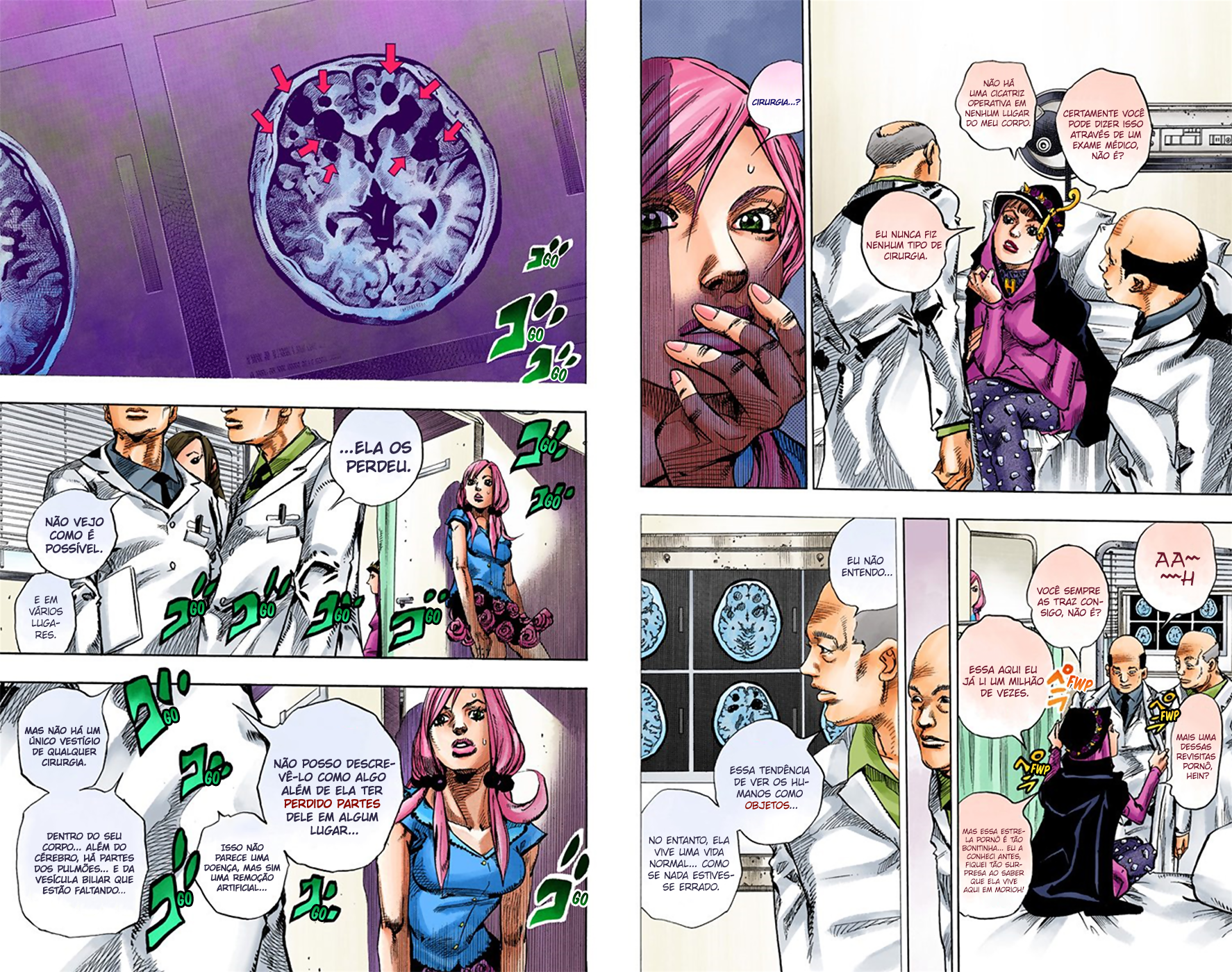 JoJo's Bizarre Adventure, Part 8: JoJolion - Digital Colored Comics Capítulo 17 Página 9