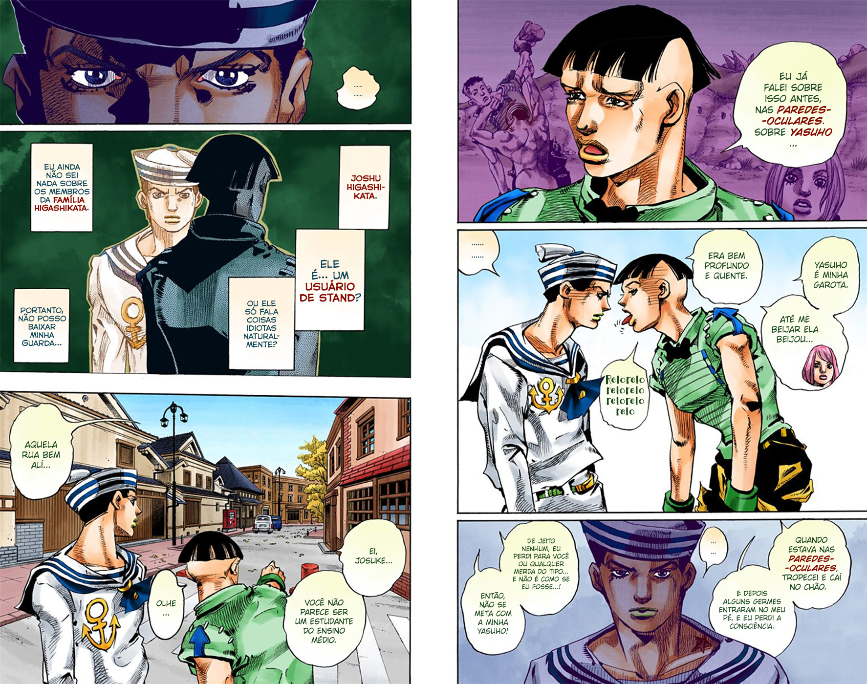 JoJo's Bizarre Adventure, Part 8: JoJolion - Digital Colored Comics Capítulo 18 Página 10
