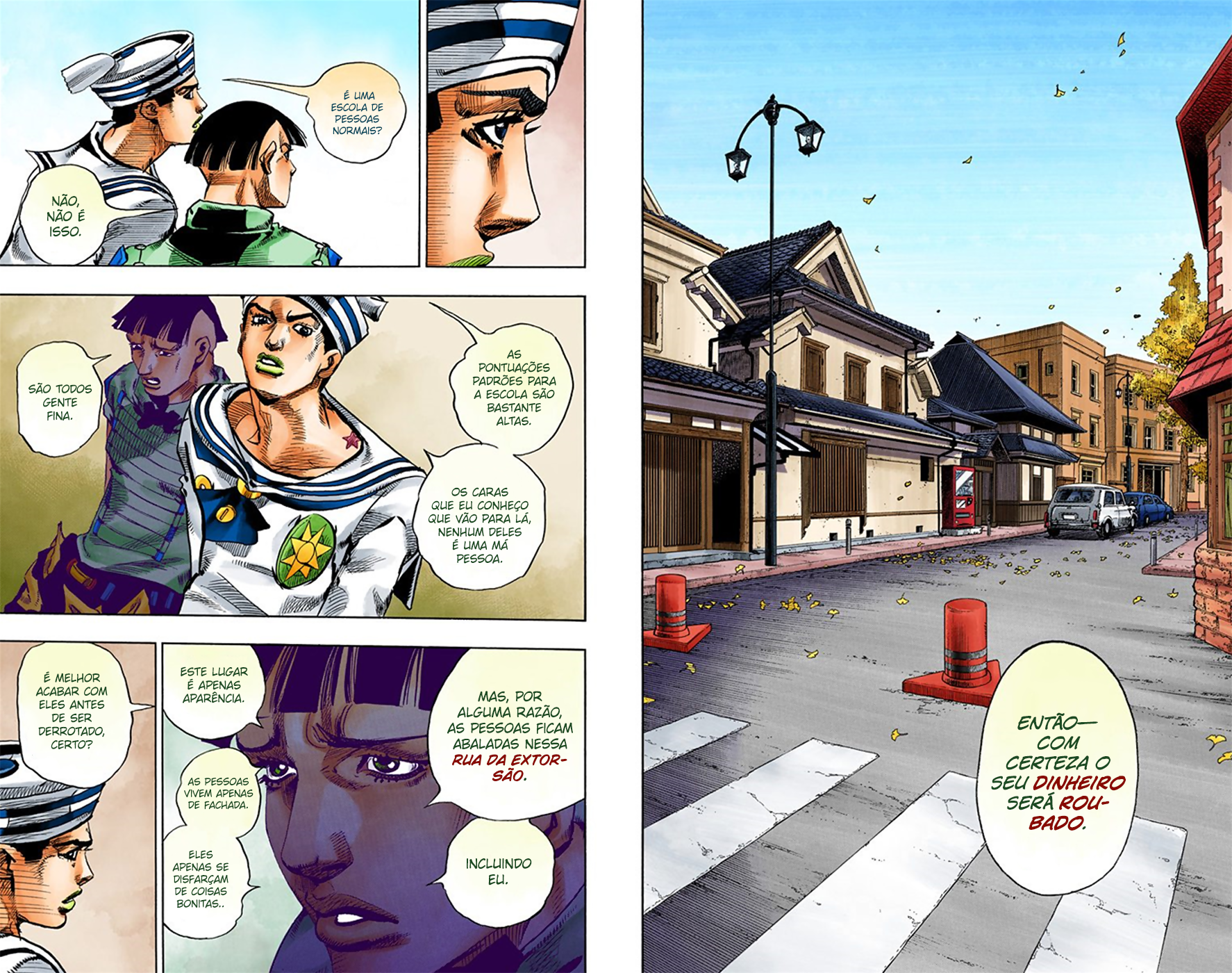 JoJo's Bizarre Adventure, Part 8: JoJolion - Digital Colored Comics Capítulo 18 Página 12