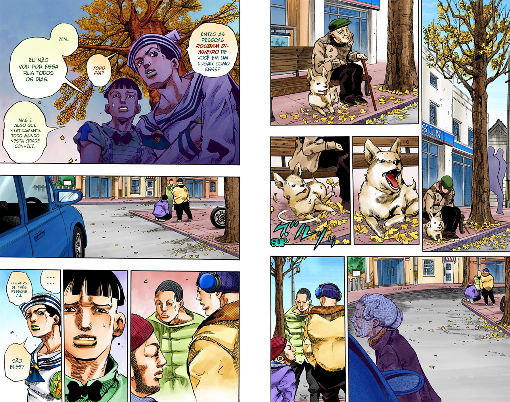 JoJo's Bizarre Adventure, Part 8: JoJolion - Digital Colored Comics Capítulo 18 Página 14