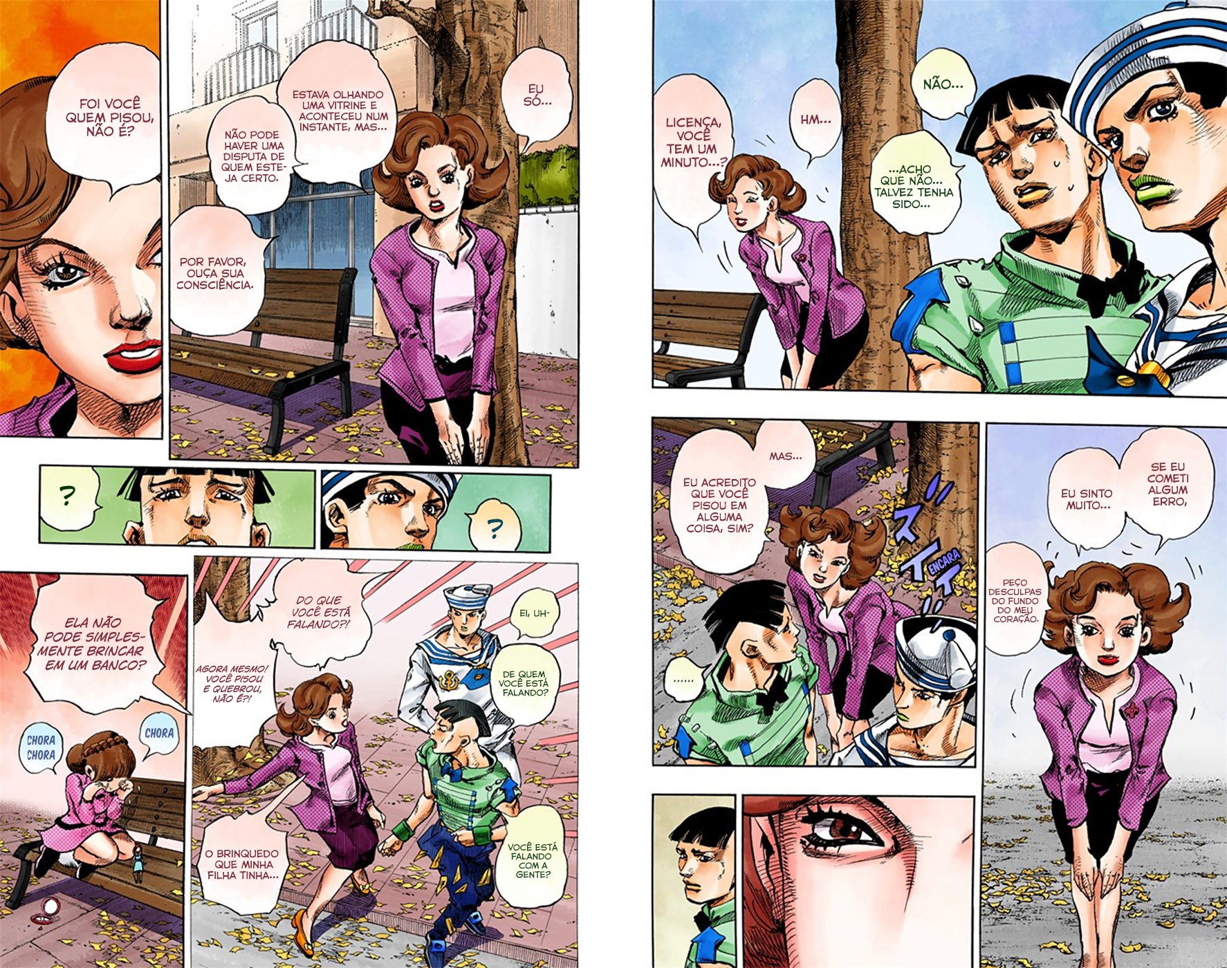 JoJo's Bizarre Adventure, Part 8: JoJolion - Digital Colored Comics Capítulo 18 Página 15