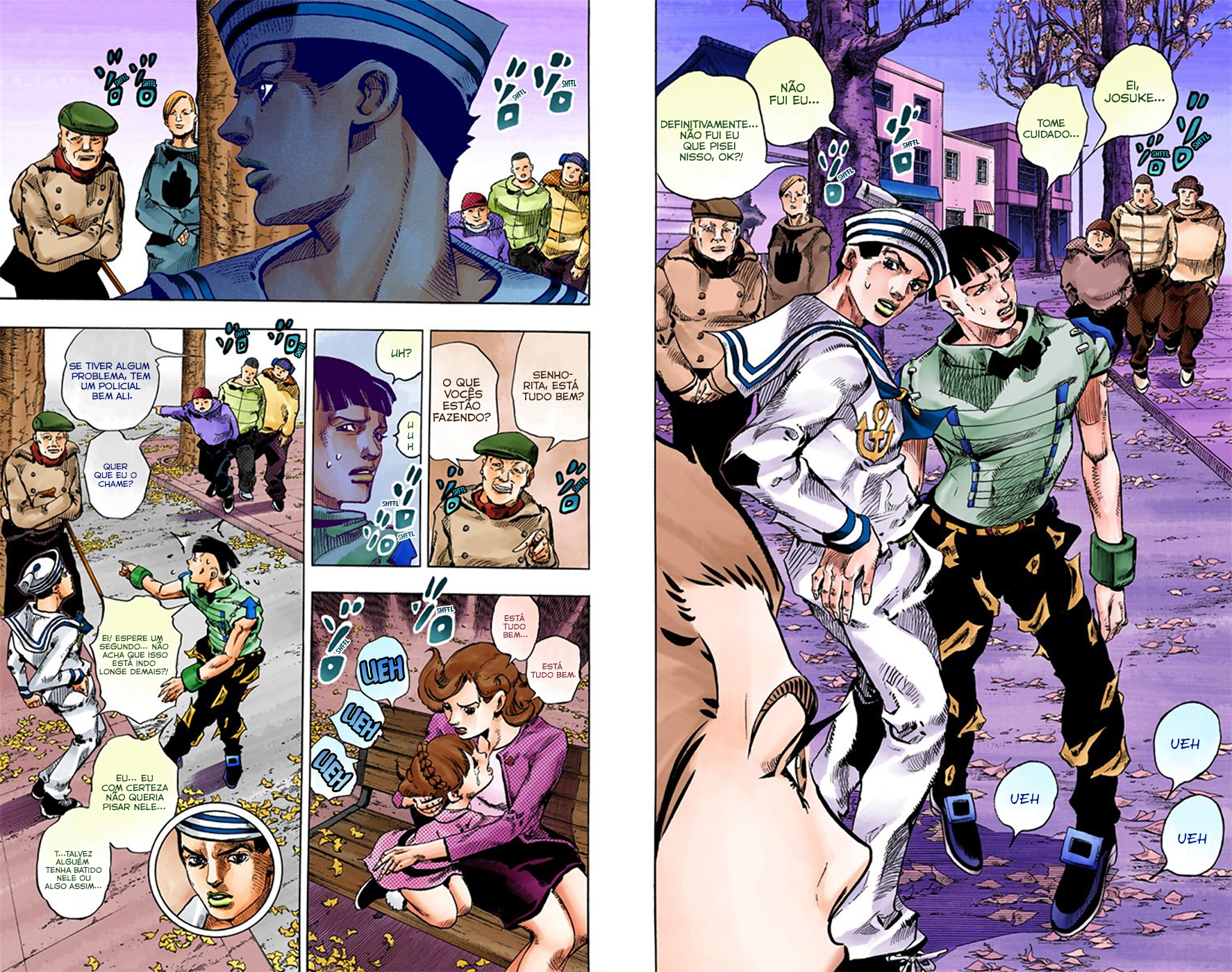 JoJo's Bizarre Adventure, Part 8: JoJolion - Digital Colored Comics Capítulo 18 Página 17
