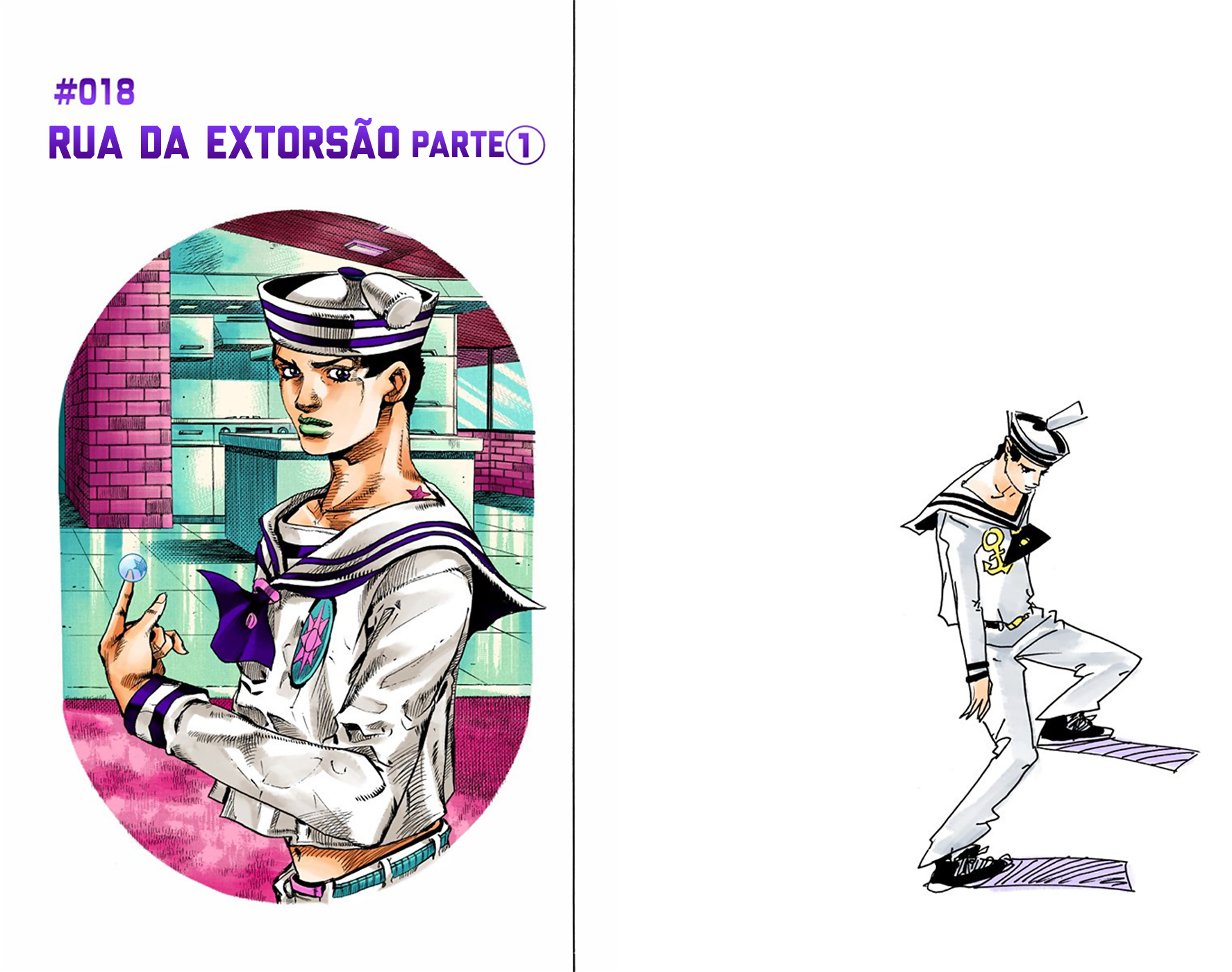 JoJo's Bizarre Adventure, Part 8: JoJolion - Digital Colored Comics Capítulo 18 Página 2