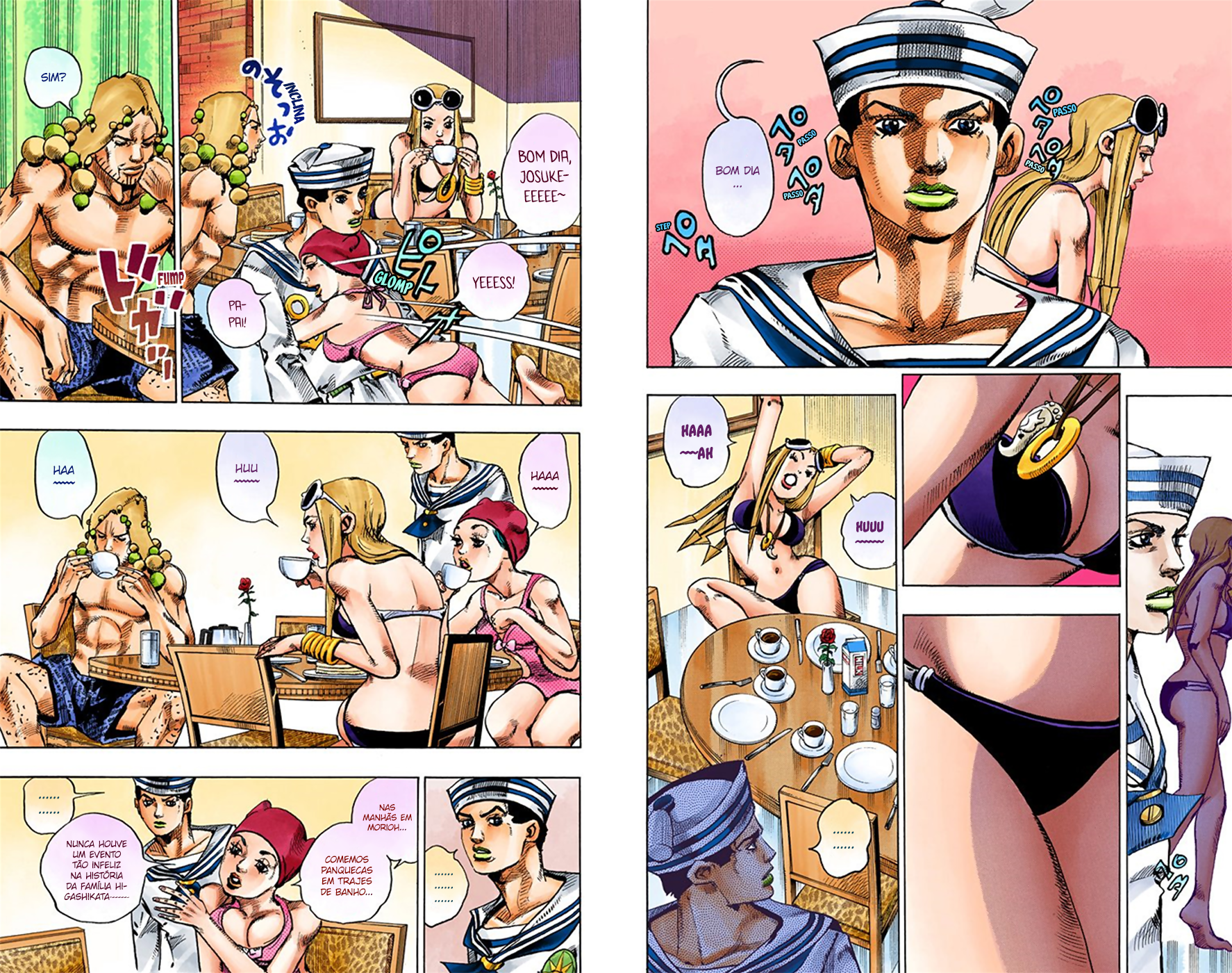 JoJo's Bizarre Adventure, Part 8: JoJolion - Digital Colored Comics Capítulo 18 Página 5