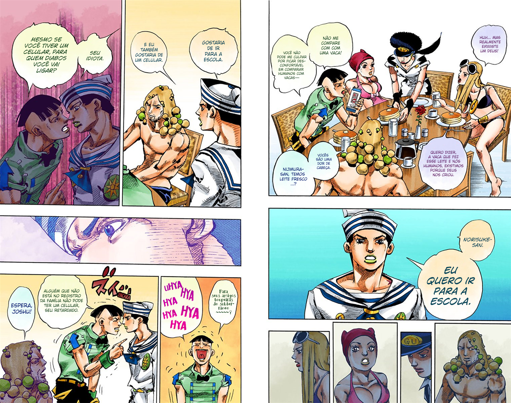 JoJo's Bizarre Adventure, Part 8: JoJolion - Digital Colored Comics Capítulo 18 Página 7