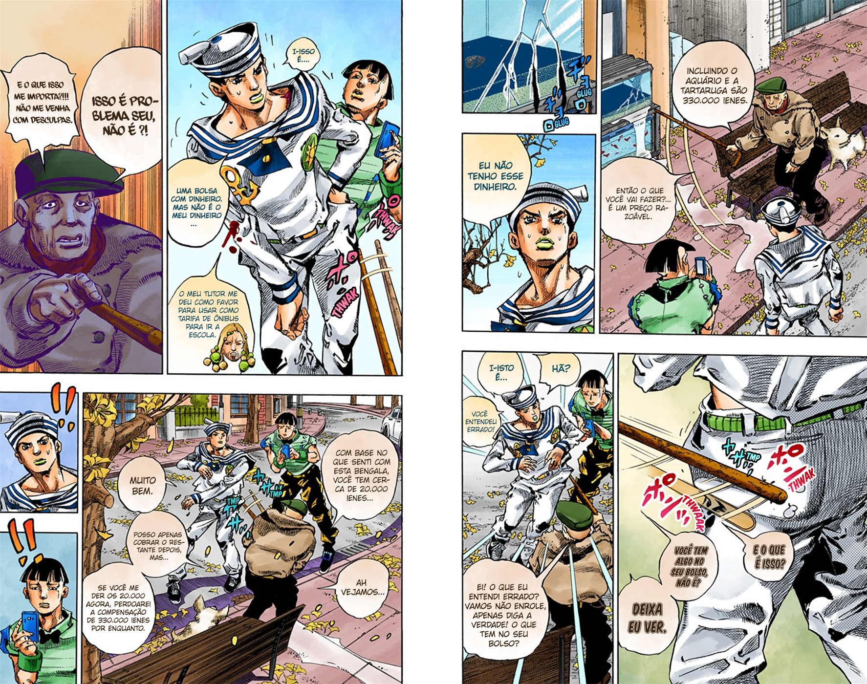 JoJo's Bizarre Adventure, Part 8: JoJolion - Digital Colored Comics Capítulo 19 Página 10